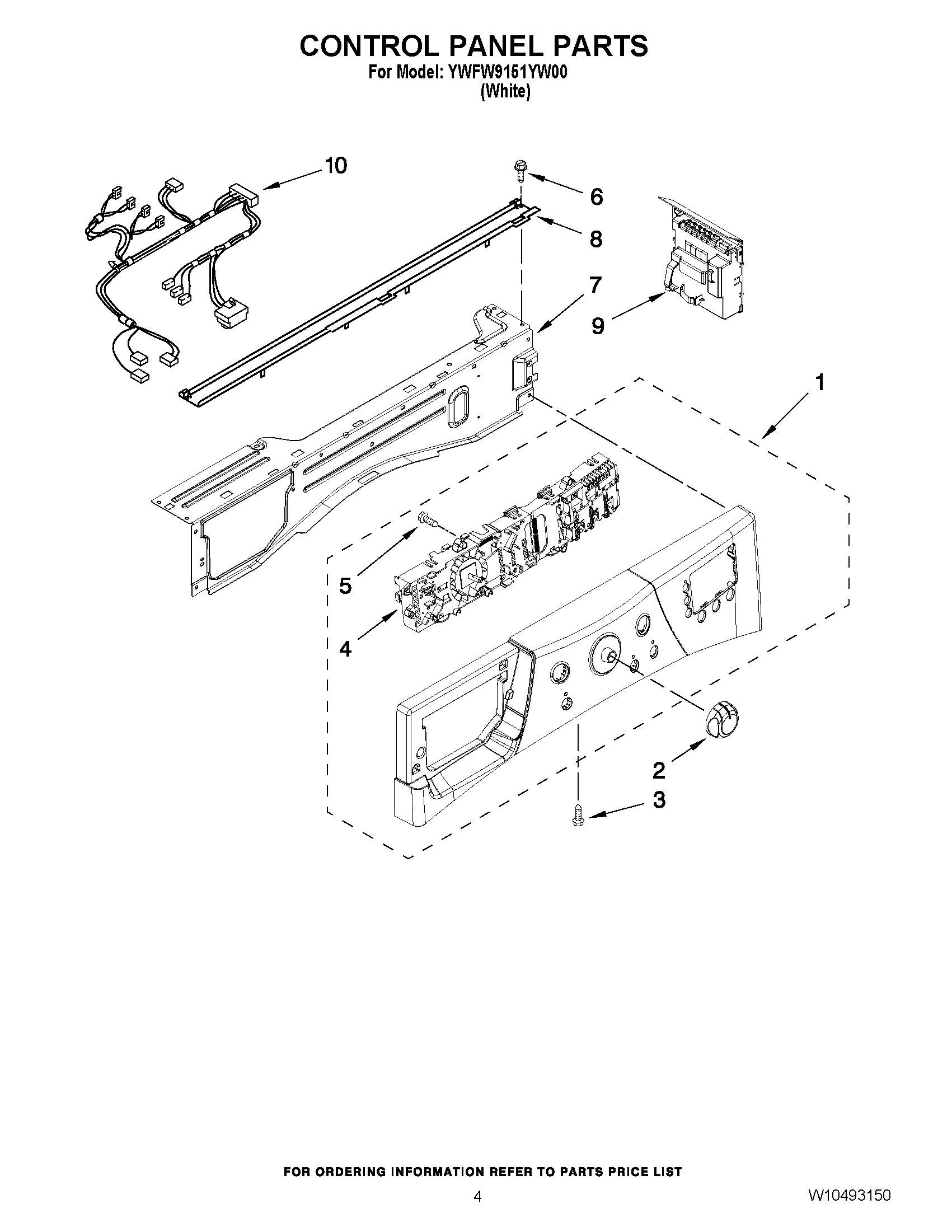 03 - CONTROL PANEL PARTS