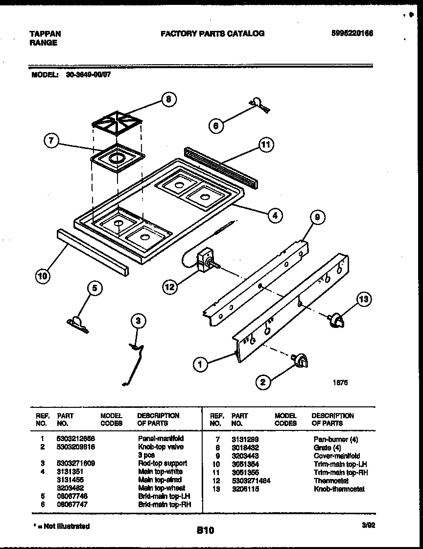 04 - COOKTOP PARTS
