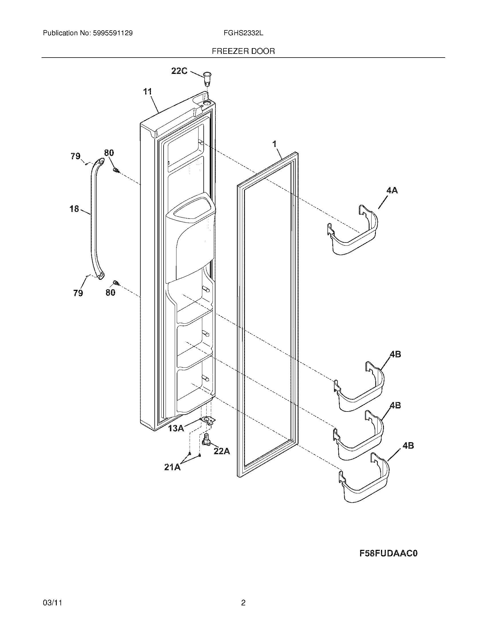 03 - FREEZER DOOR