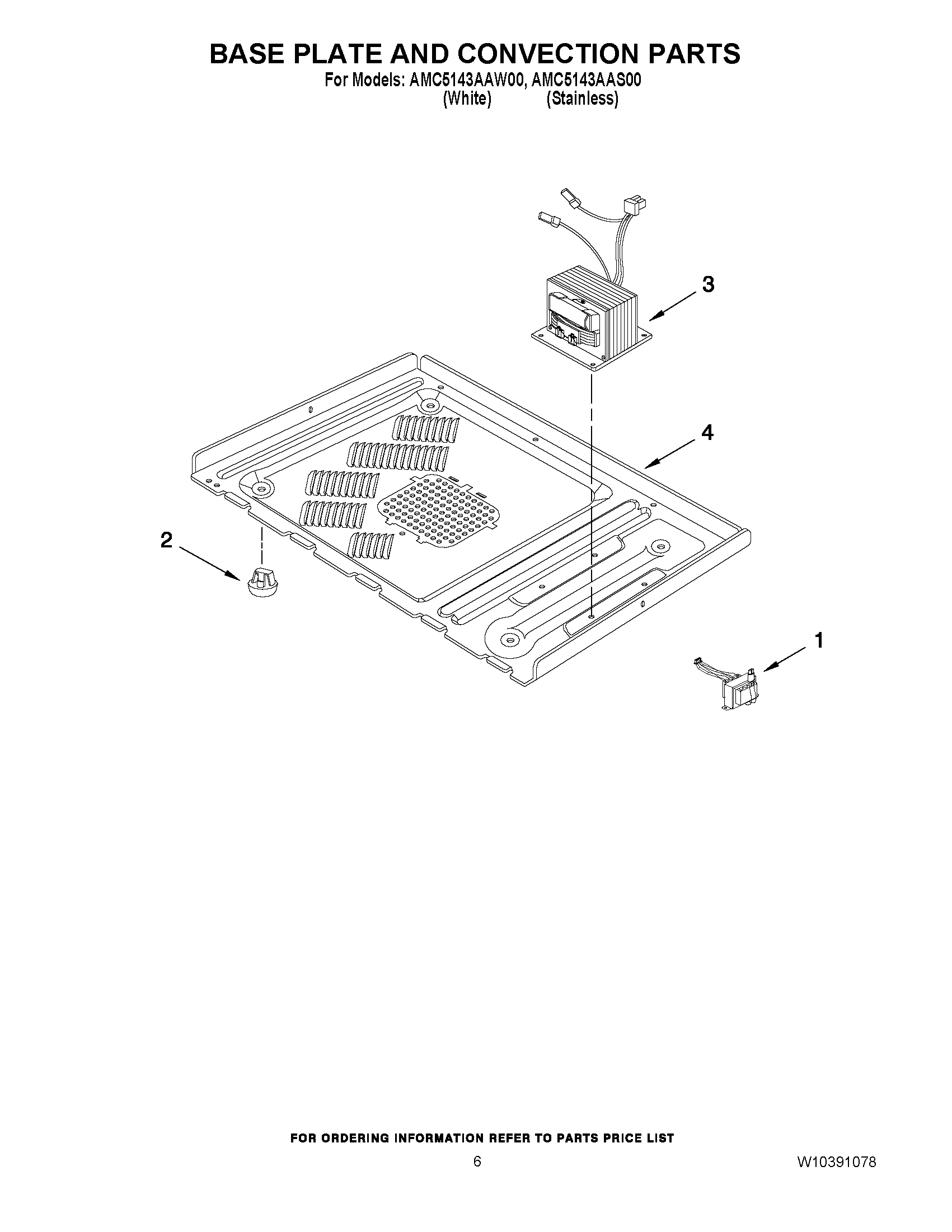 06 - BASE PLATE AND CONVECTION PARTS