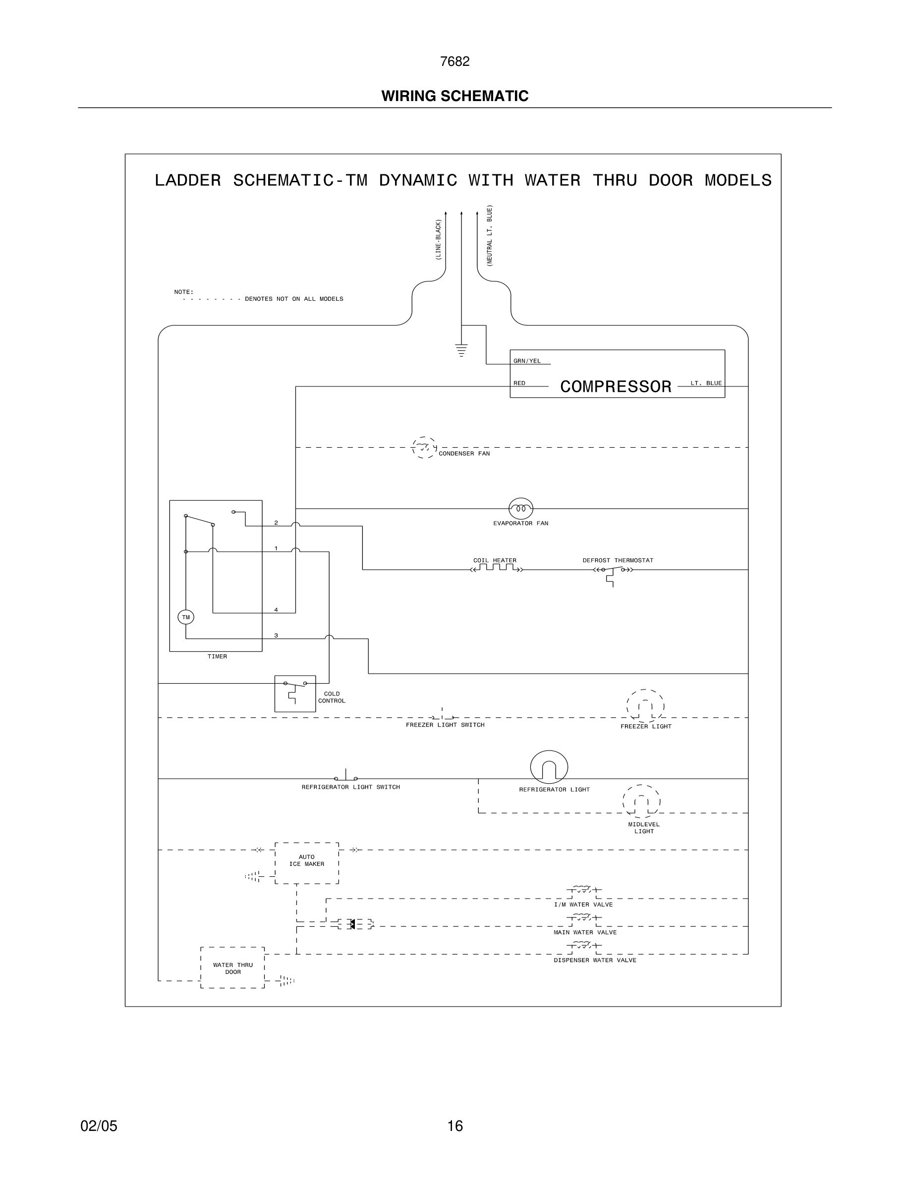 16 - WIRING SCHEMATIC