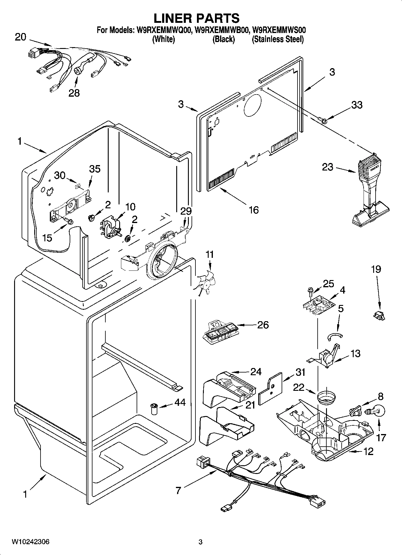 02 - LINER PARTS