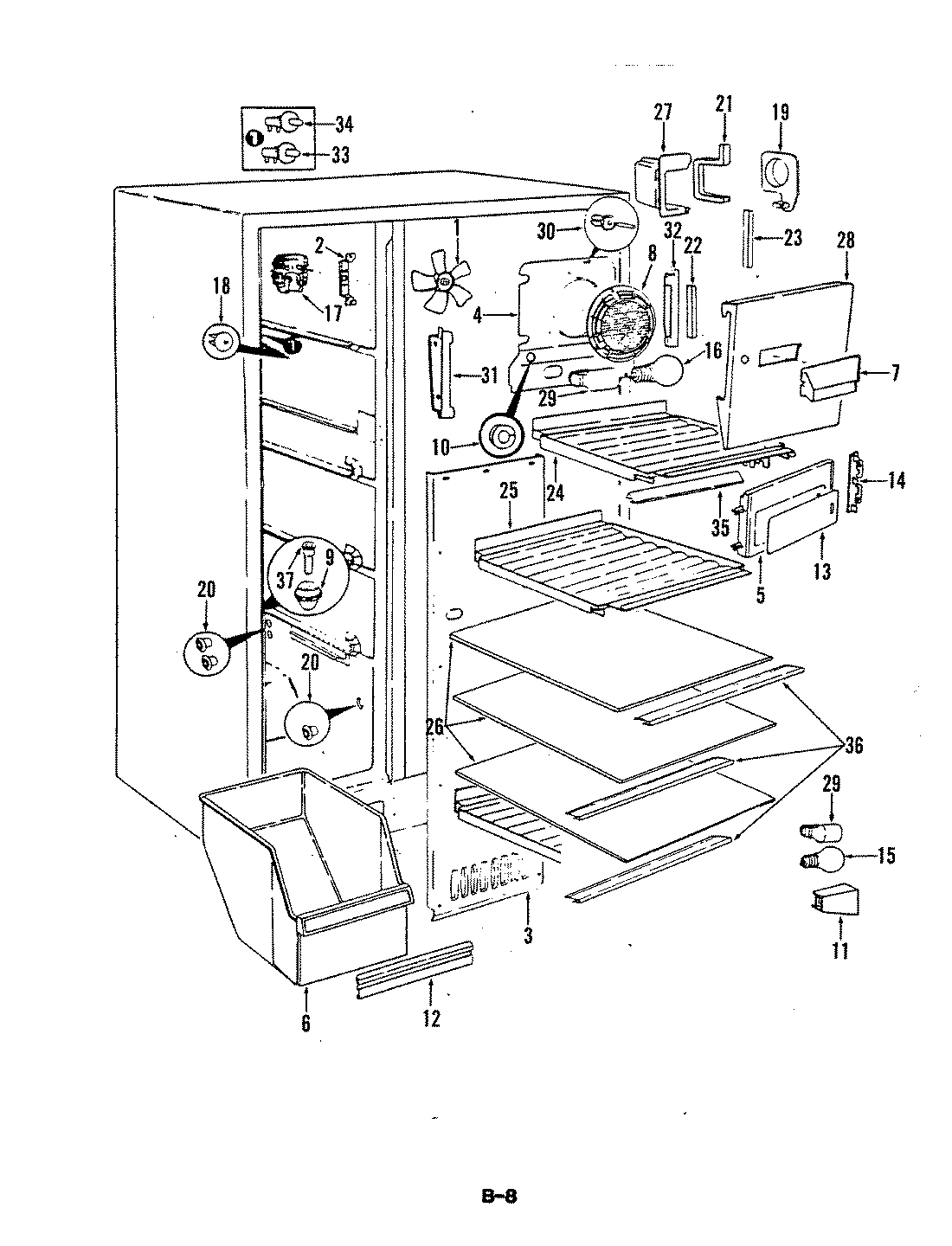 01 - FREEZER COMPARTMENT