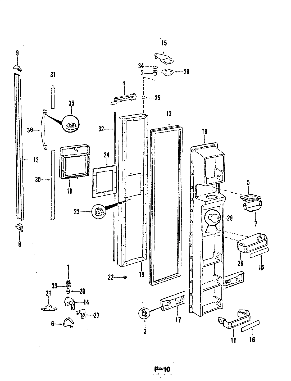 02 - FREEZER DOOR