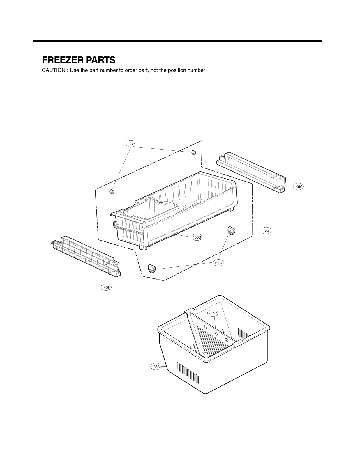 FREEZER PARTS