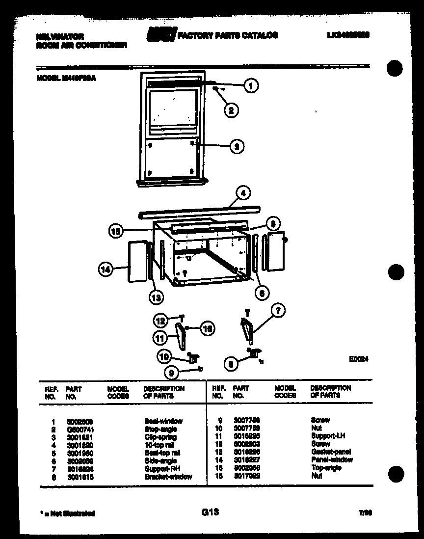 06 - CABINET AND INSTALLATION PARTS