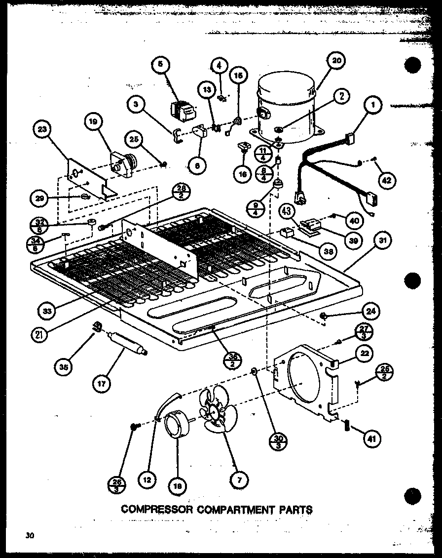 01 - COMPRESSOR COMPARTMENT PARTS