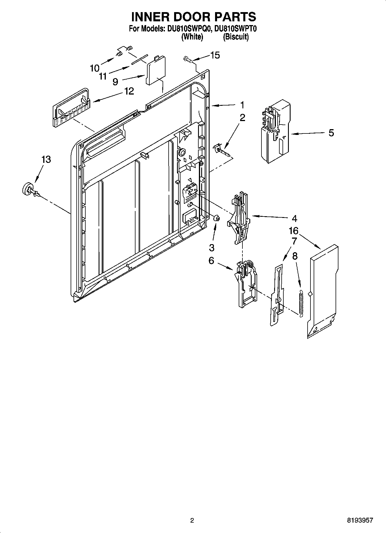 02 - INNER DOOR PARTS