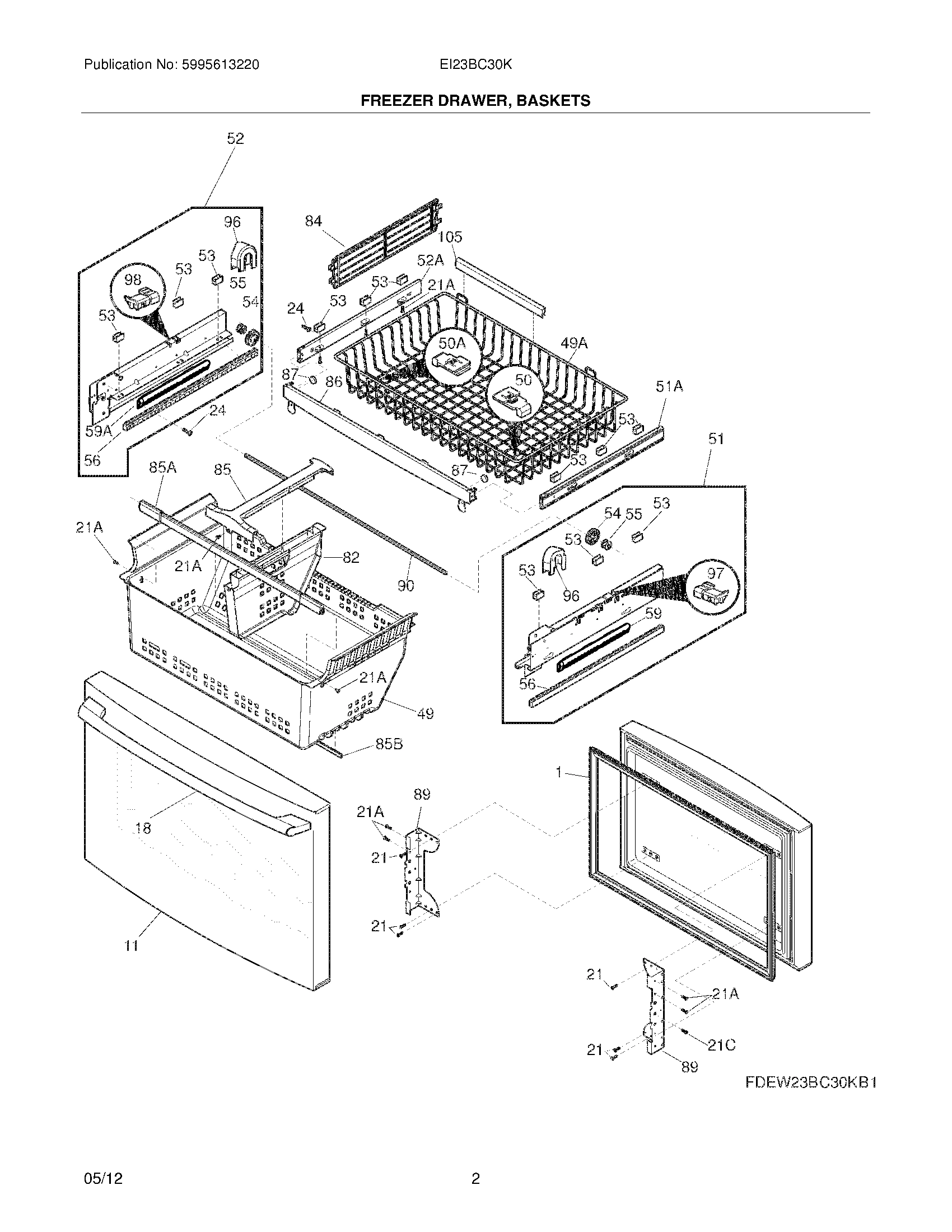 03 - FREEZER DRAWER - BASKET