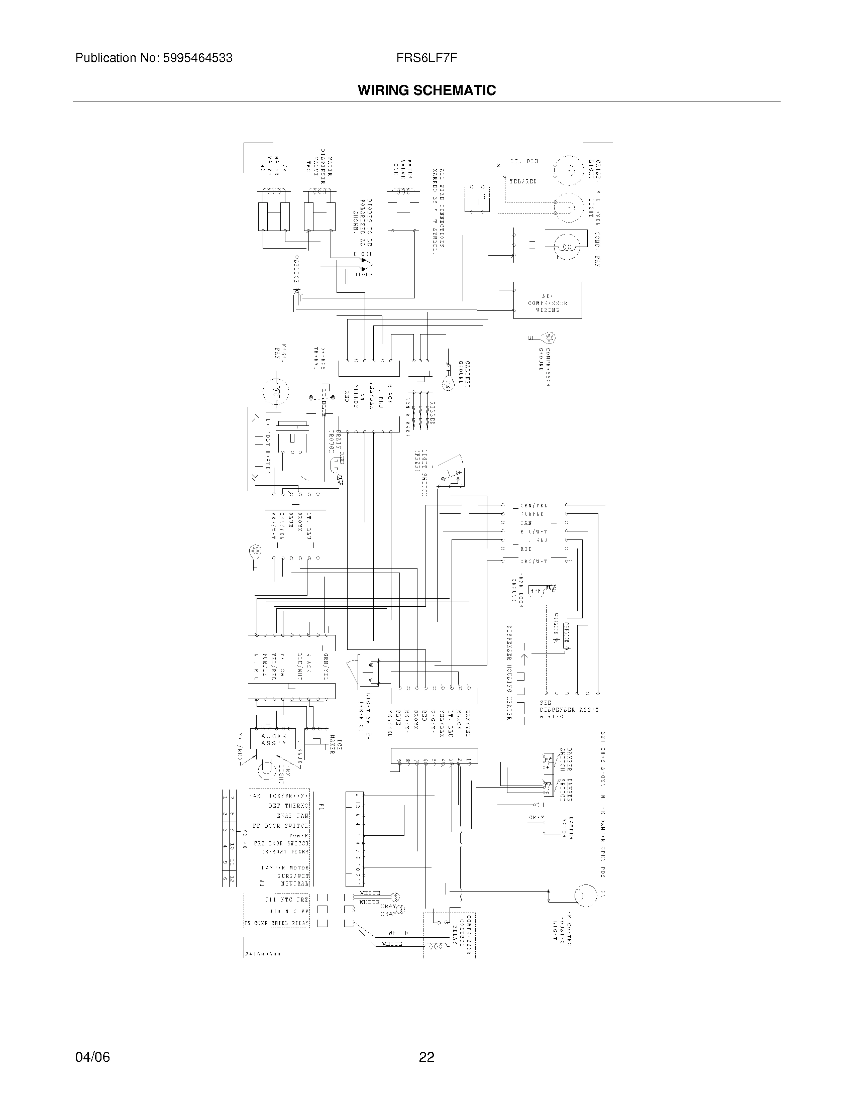 22 - WIRING SCHEMATIC
