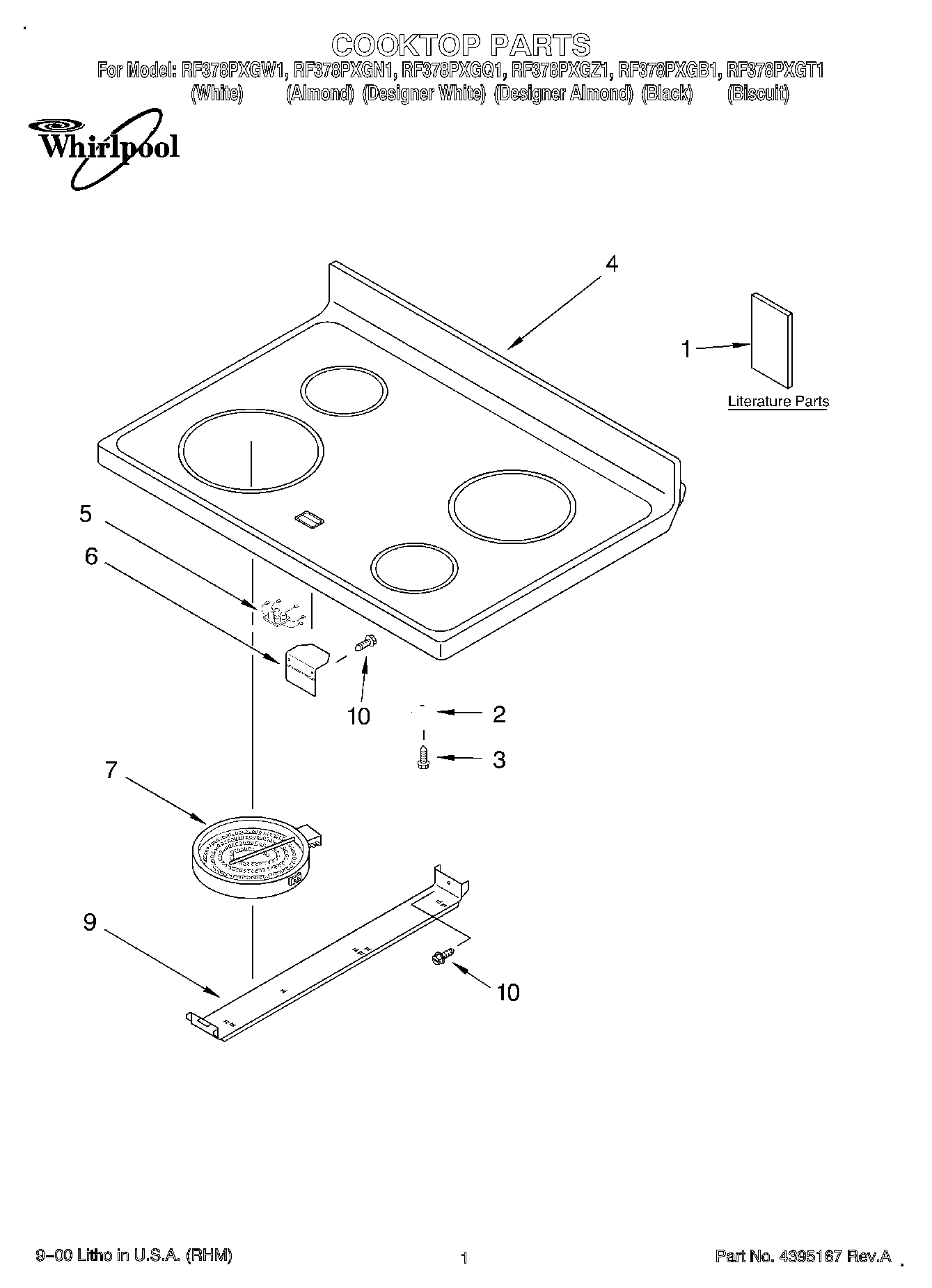 01 - COOKTOP, LITERATURE