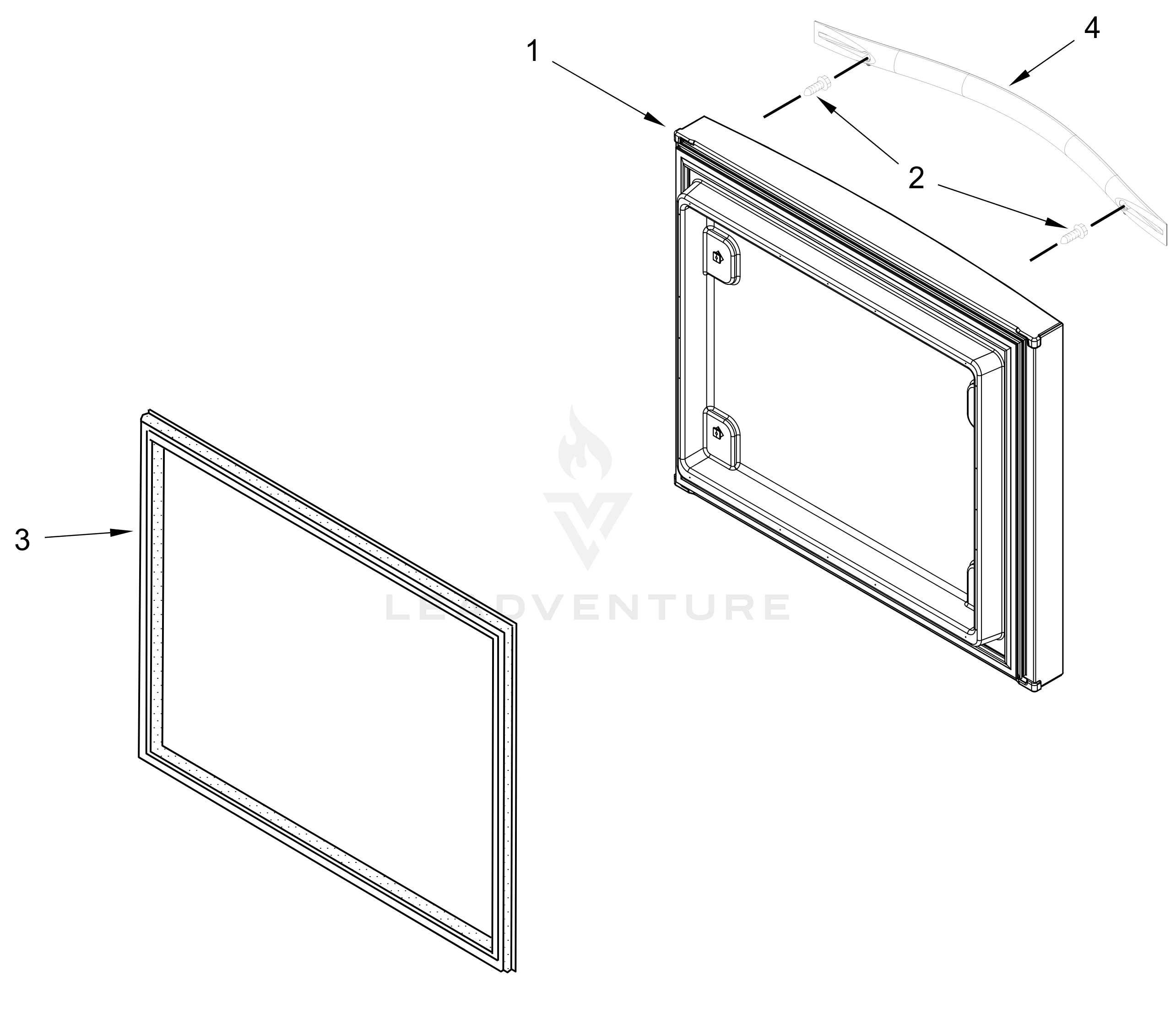 FREEZER DOOR PARTS