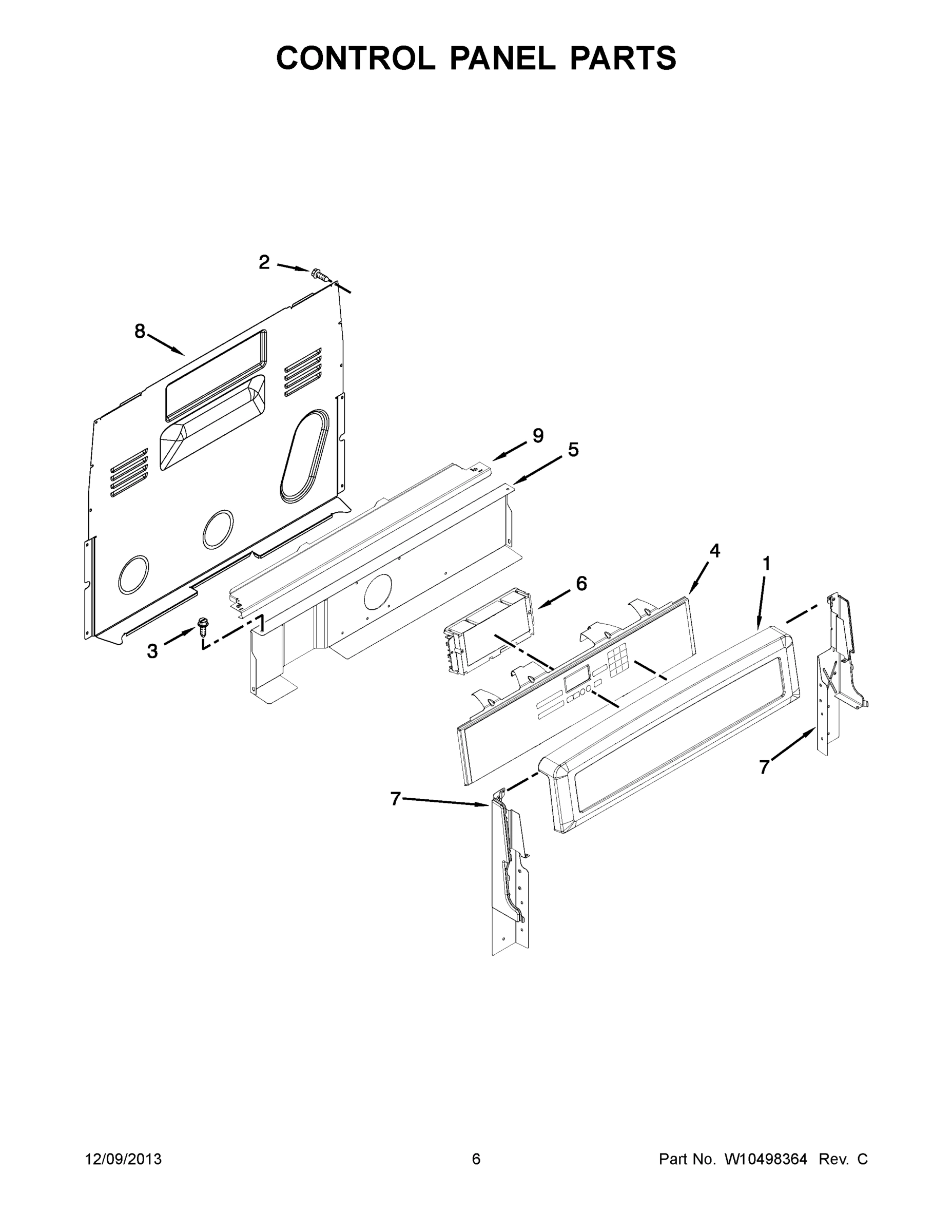 04 - CONTROL PANEL PARTS