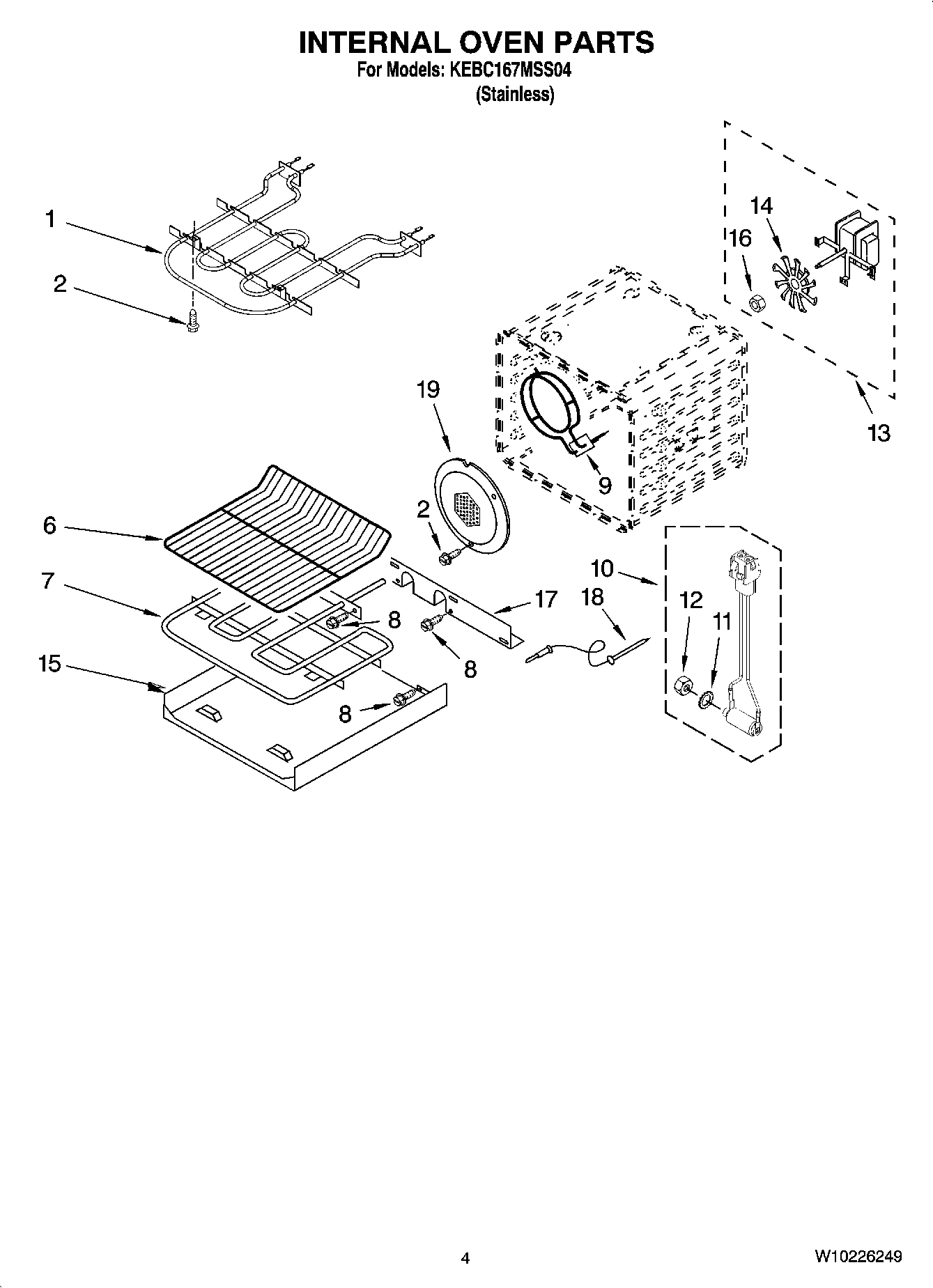 03 - INTERNAL OVEN PARTS