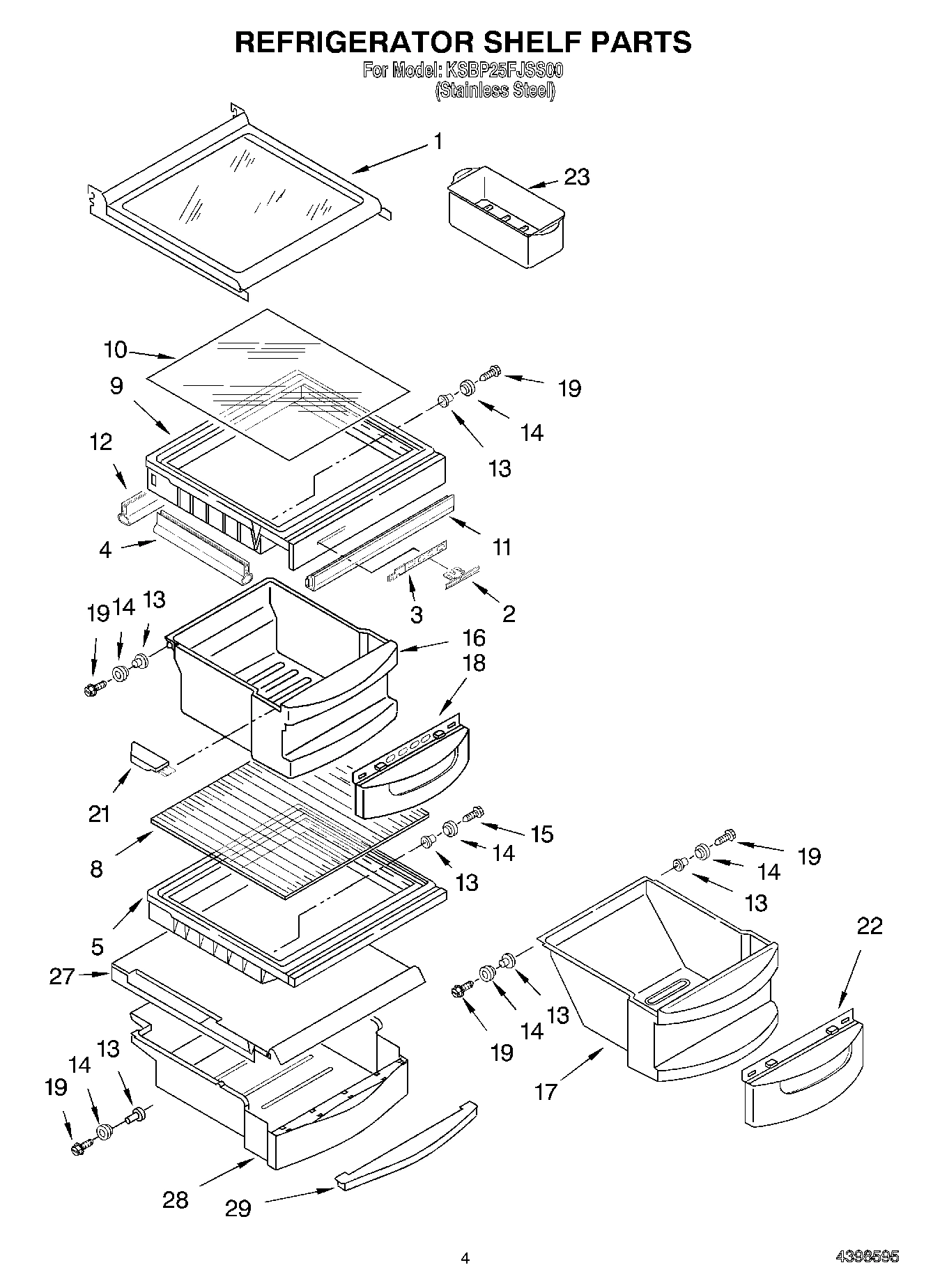 03 - REFRIGERATOR SHELF