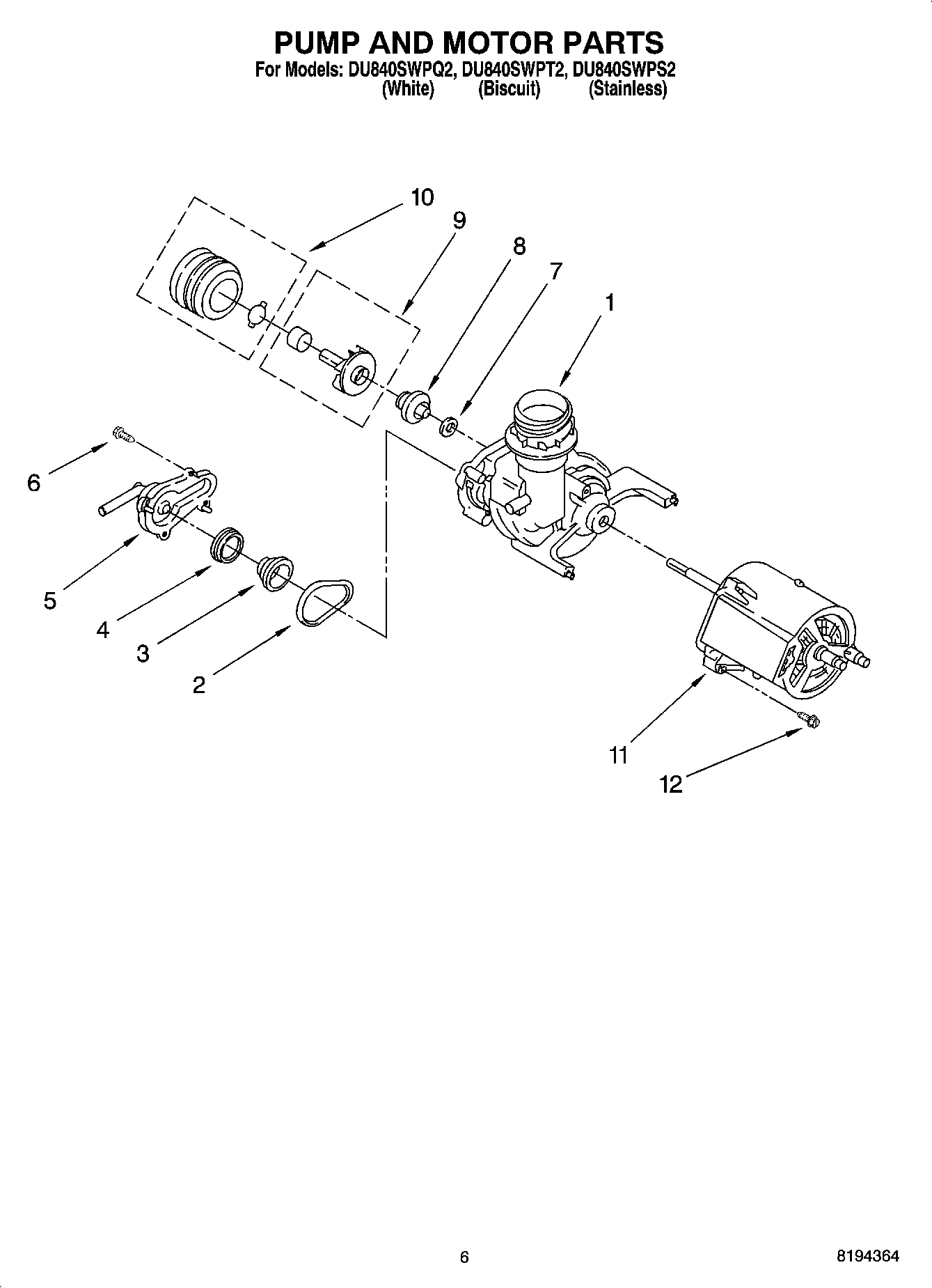 05 - PUMP AND MOTOR PARTS