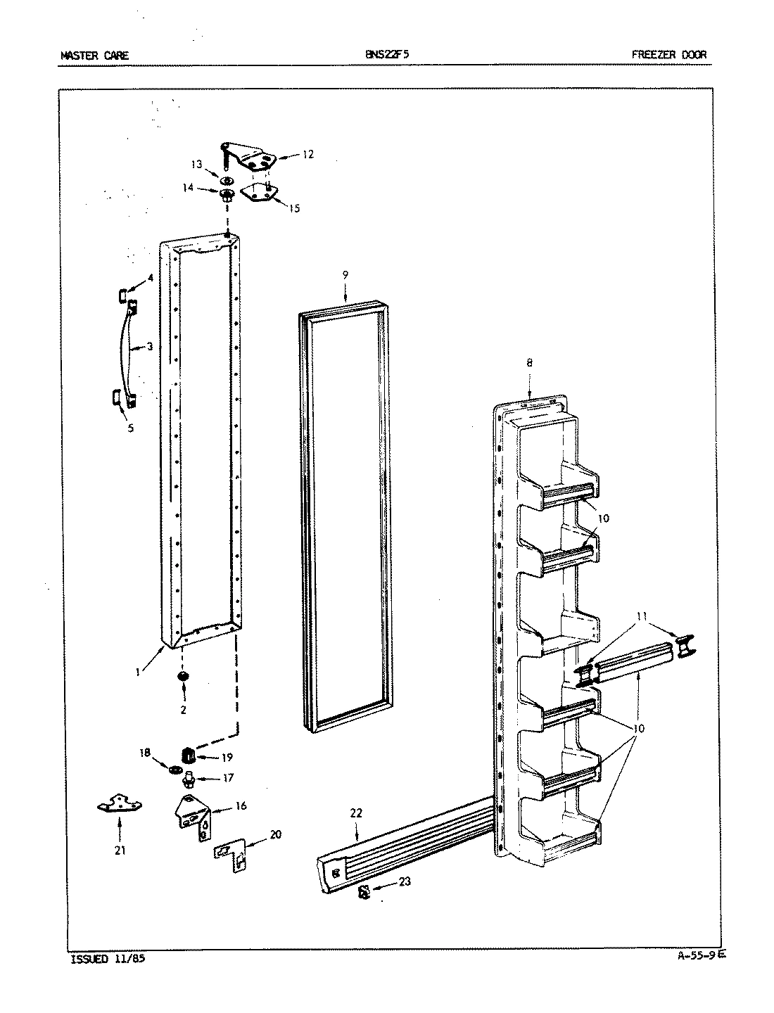02 - FREEZER DOOR