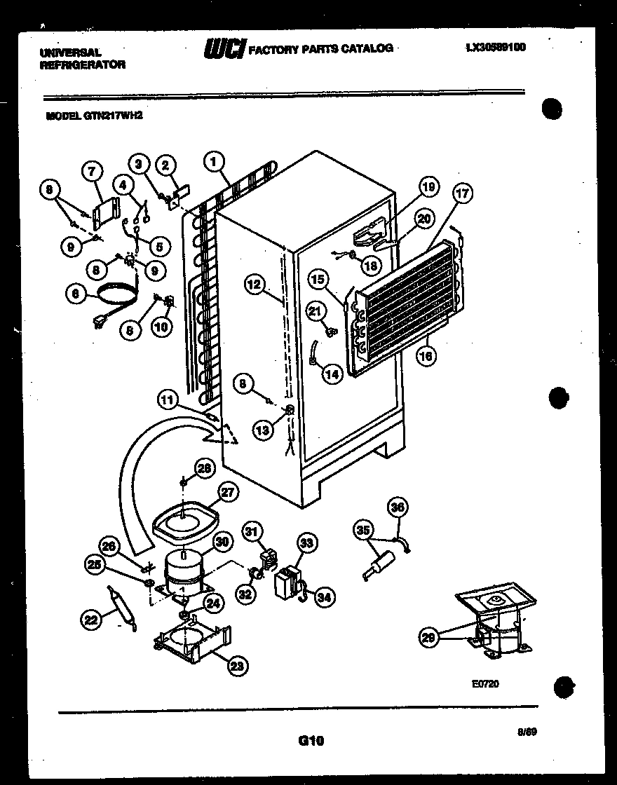 05 - SYSTEM AND AUTOMATIC DEFROST PARTS
