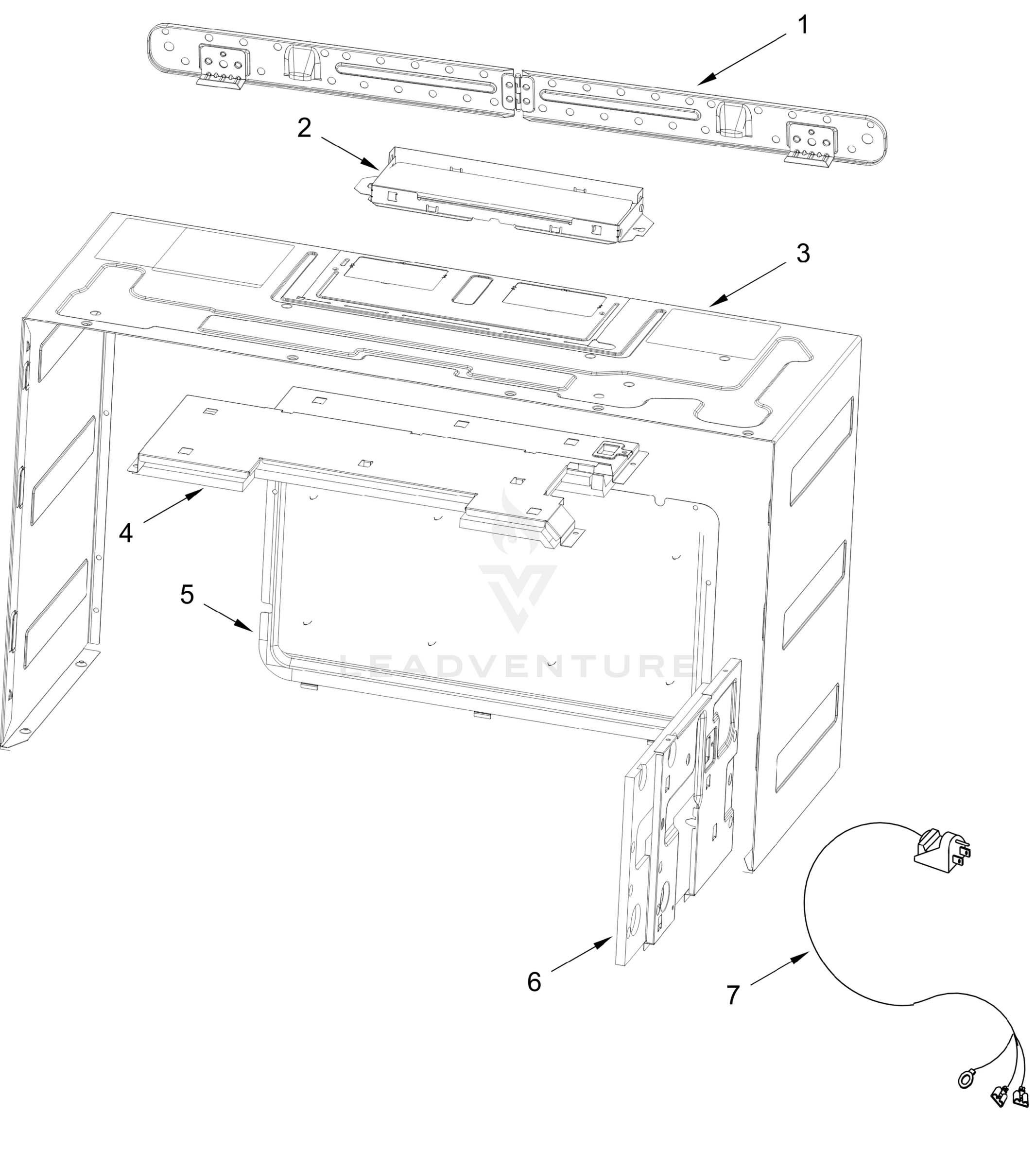 CABINET AND INSTALLATION PARTS