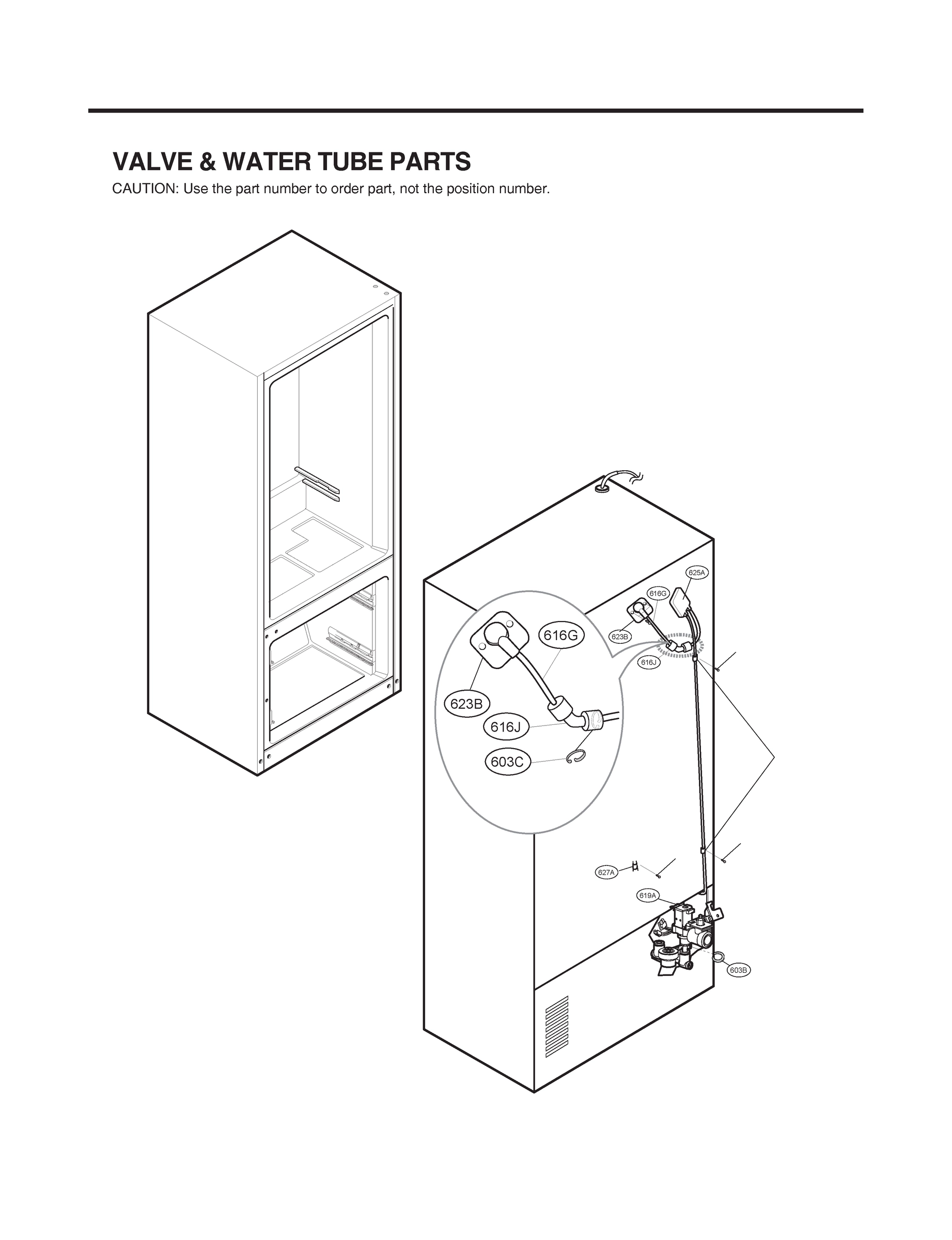 VALVE & WATER TUBE PARTS