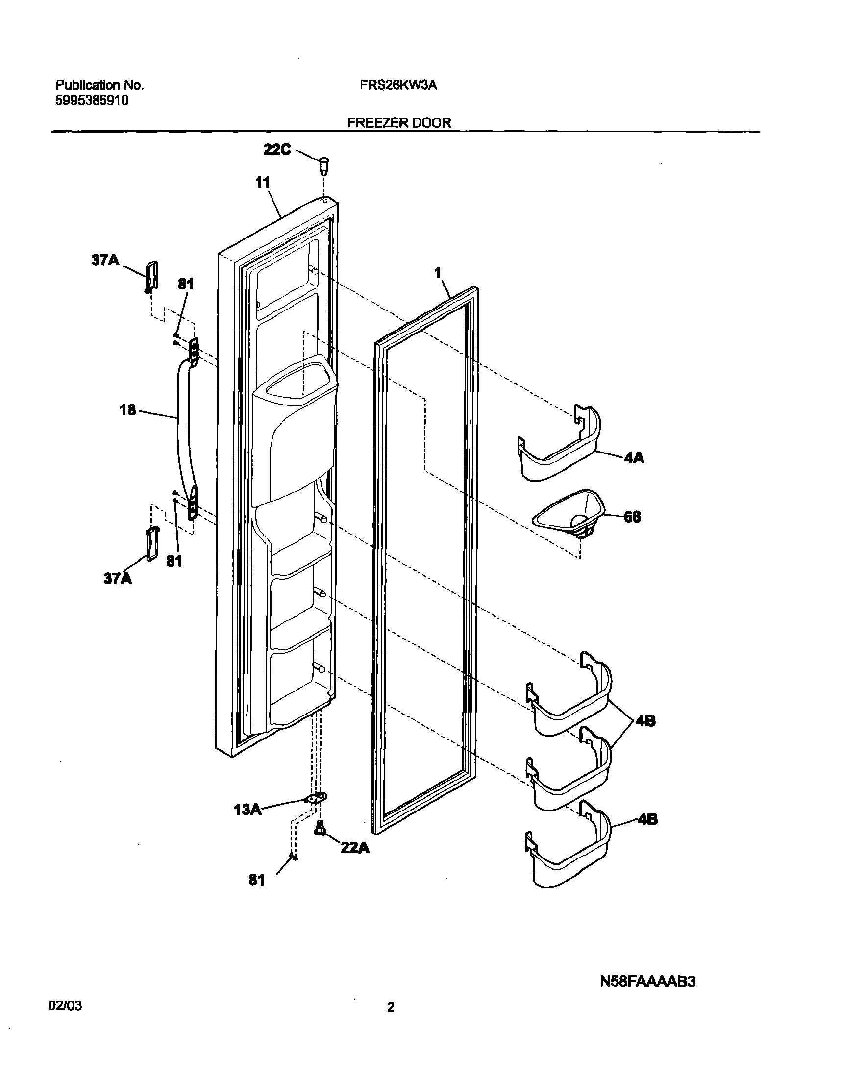 03 - FREEZER DOOR