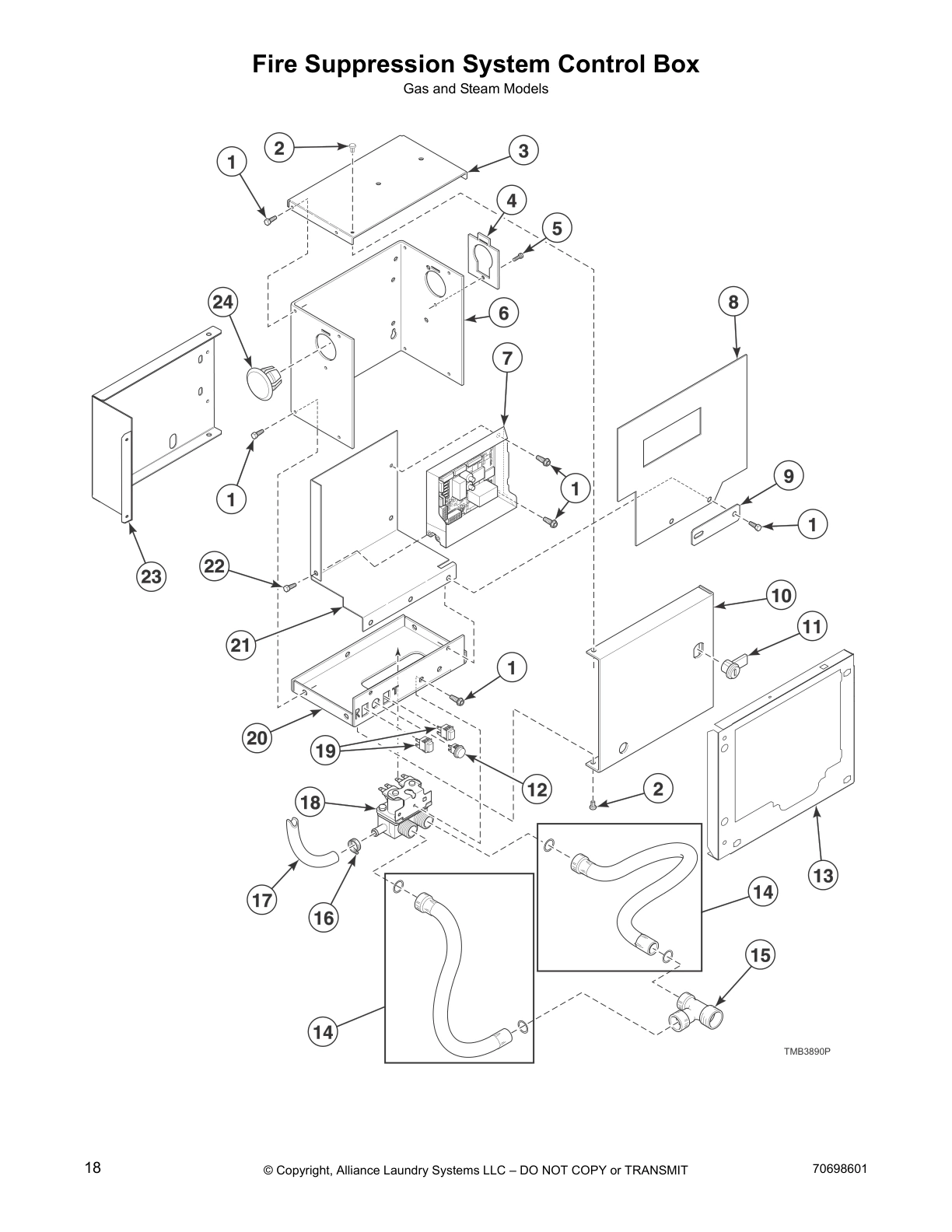 Fire Suppression System Control Box