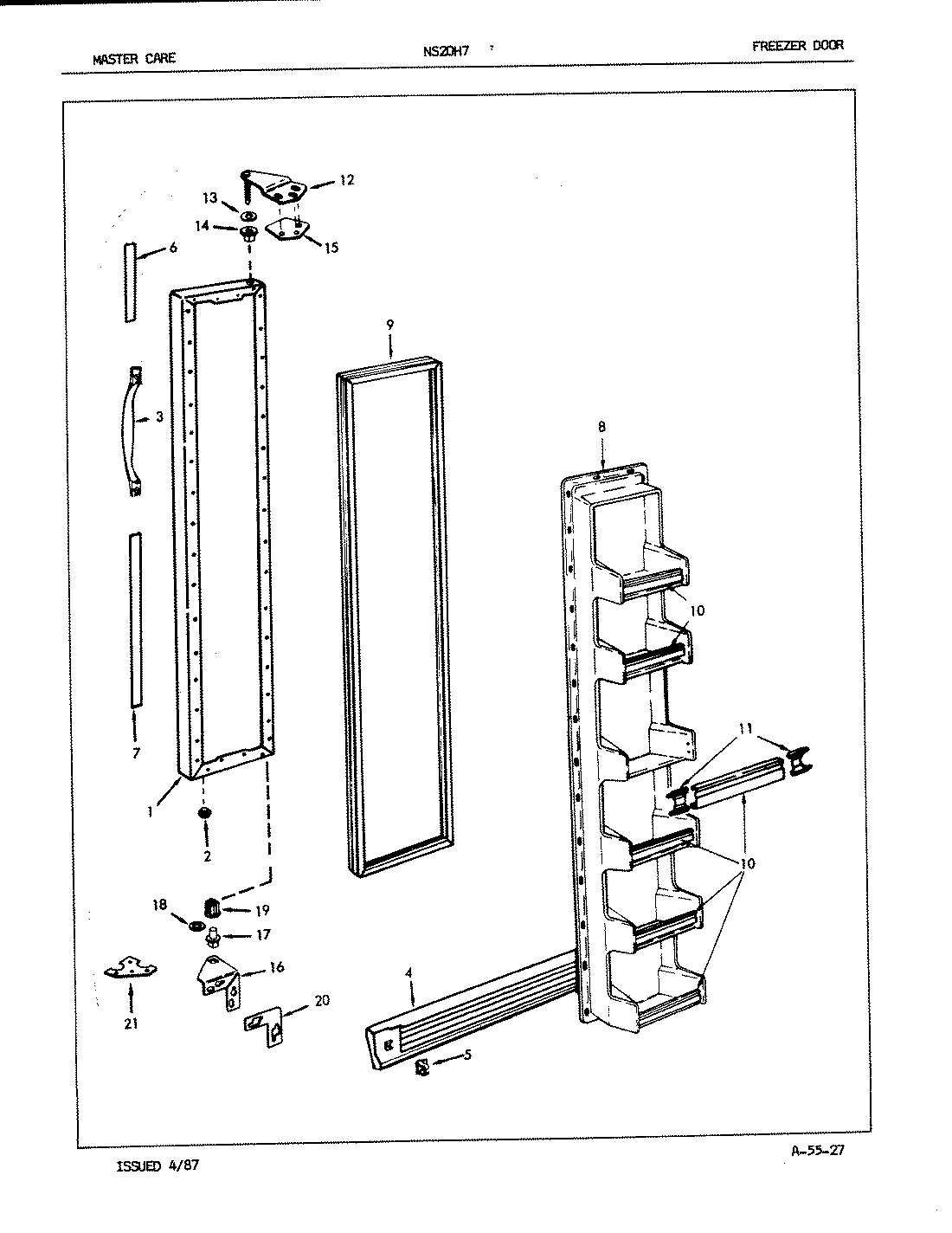 02 - FREEZER DOOR