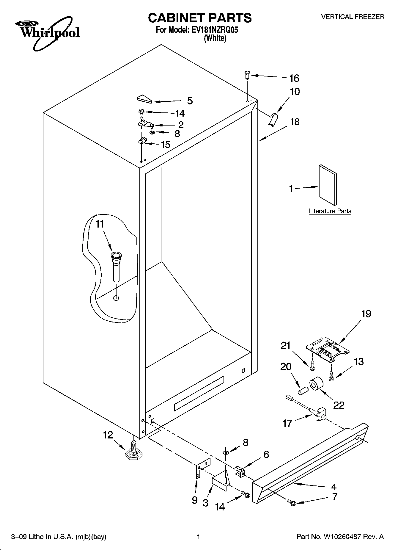 01 - CABINET PARTS