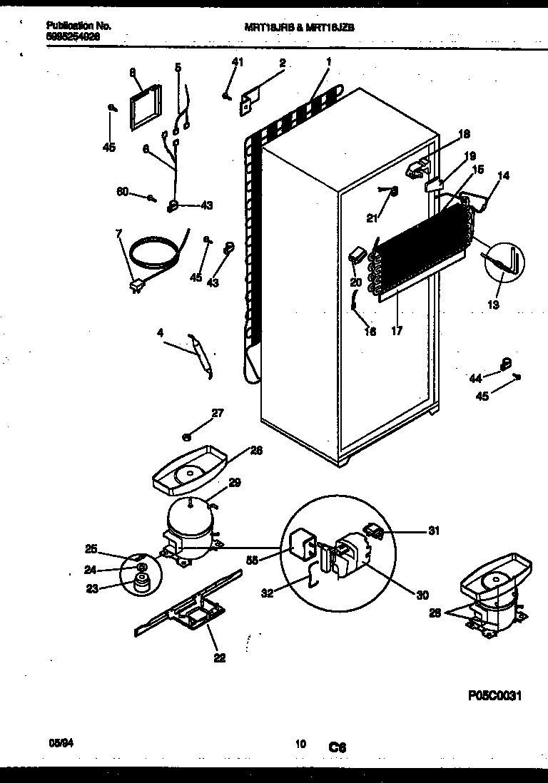 06 - SYSTEM AND AUTOMATIC DEFROST PARTS