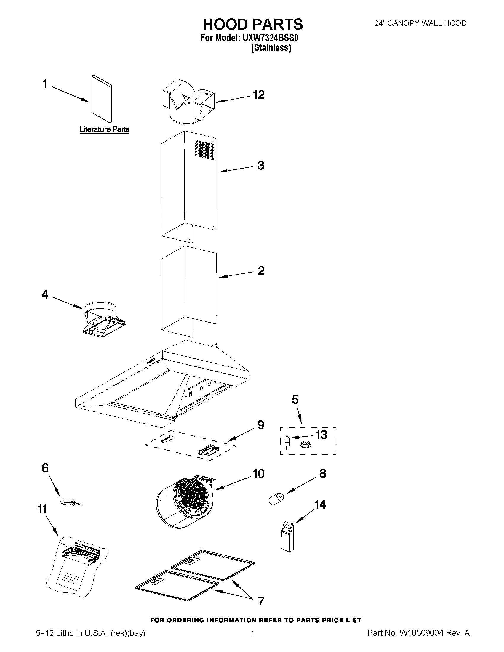 01 - HOOD PARTS