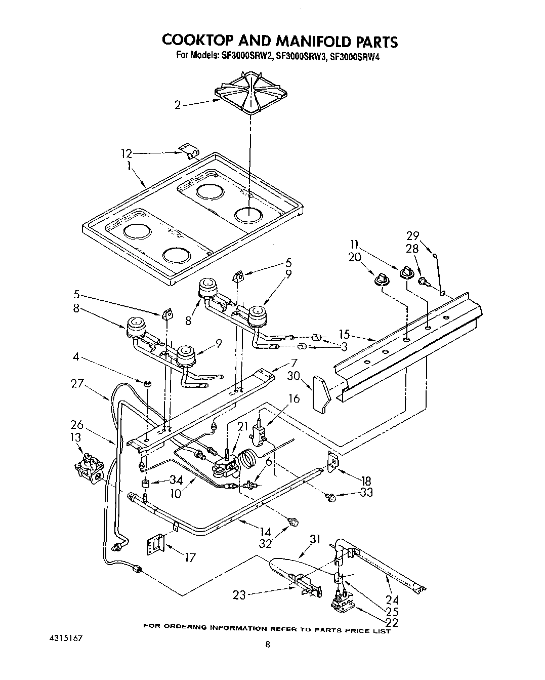 06 - COOKTOP AND MANIFOLD, LIT/OPTIONAL