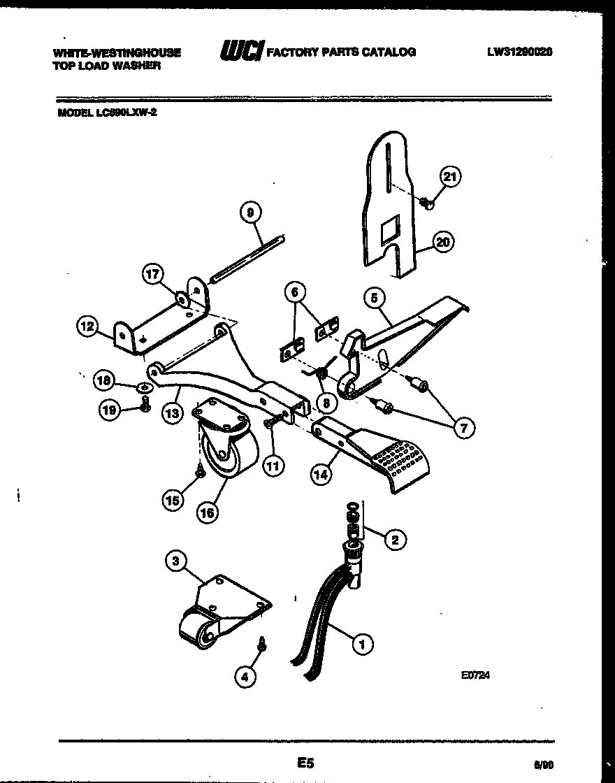 07 - PORTABLE WASHER COMPONENTS