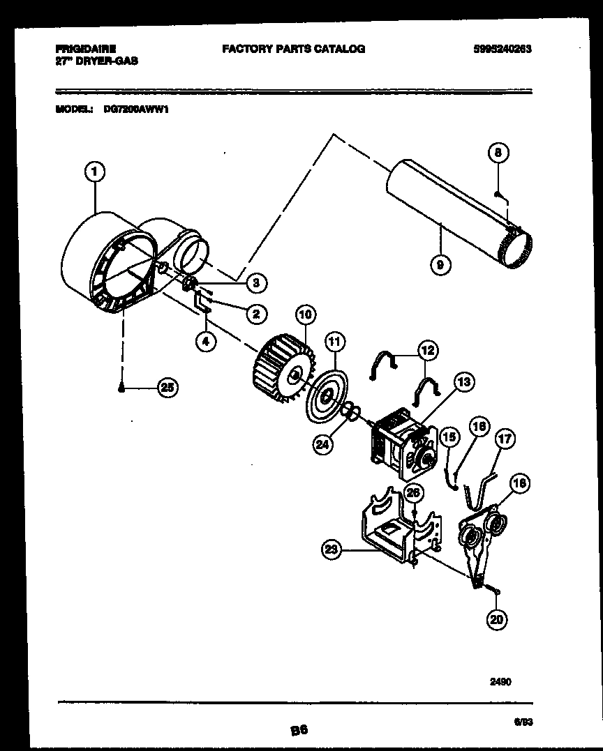 05 - BLOWER AND DRIVE PARTS