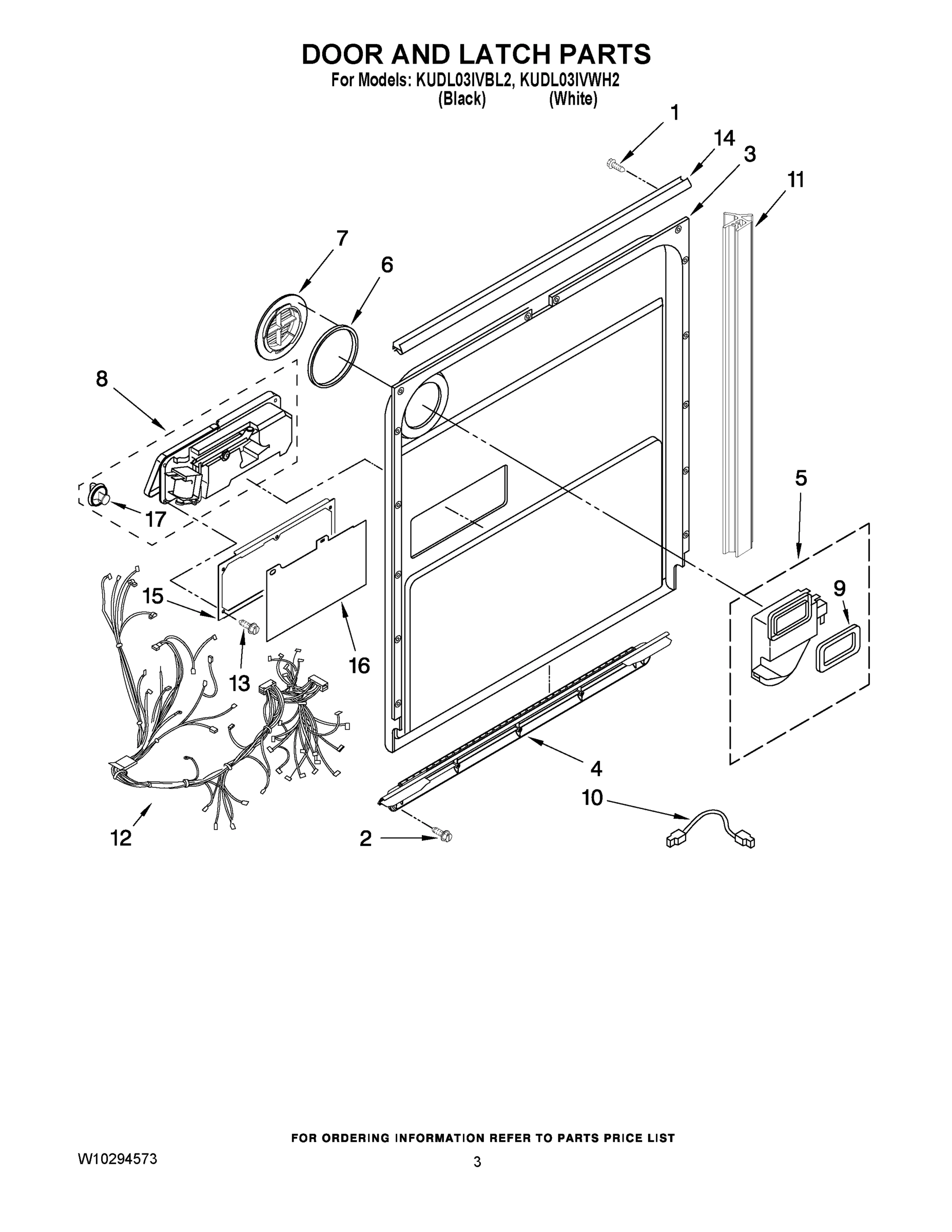 03 - DOOR AND LATCH PARTS