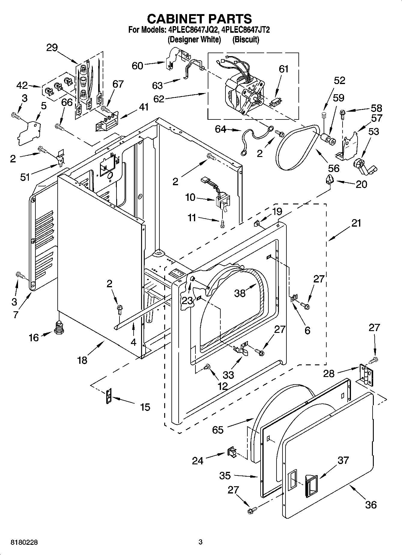 02 - CABINET PARTS