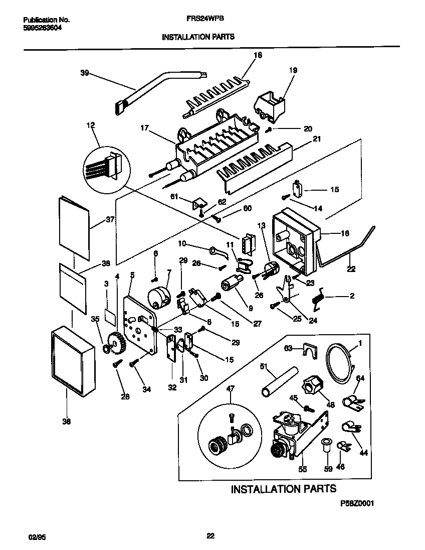 10 - INSTALLATION PARTS