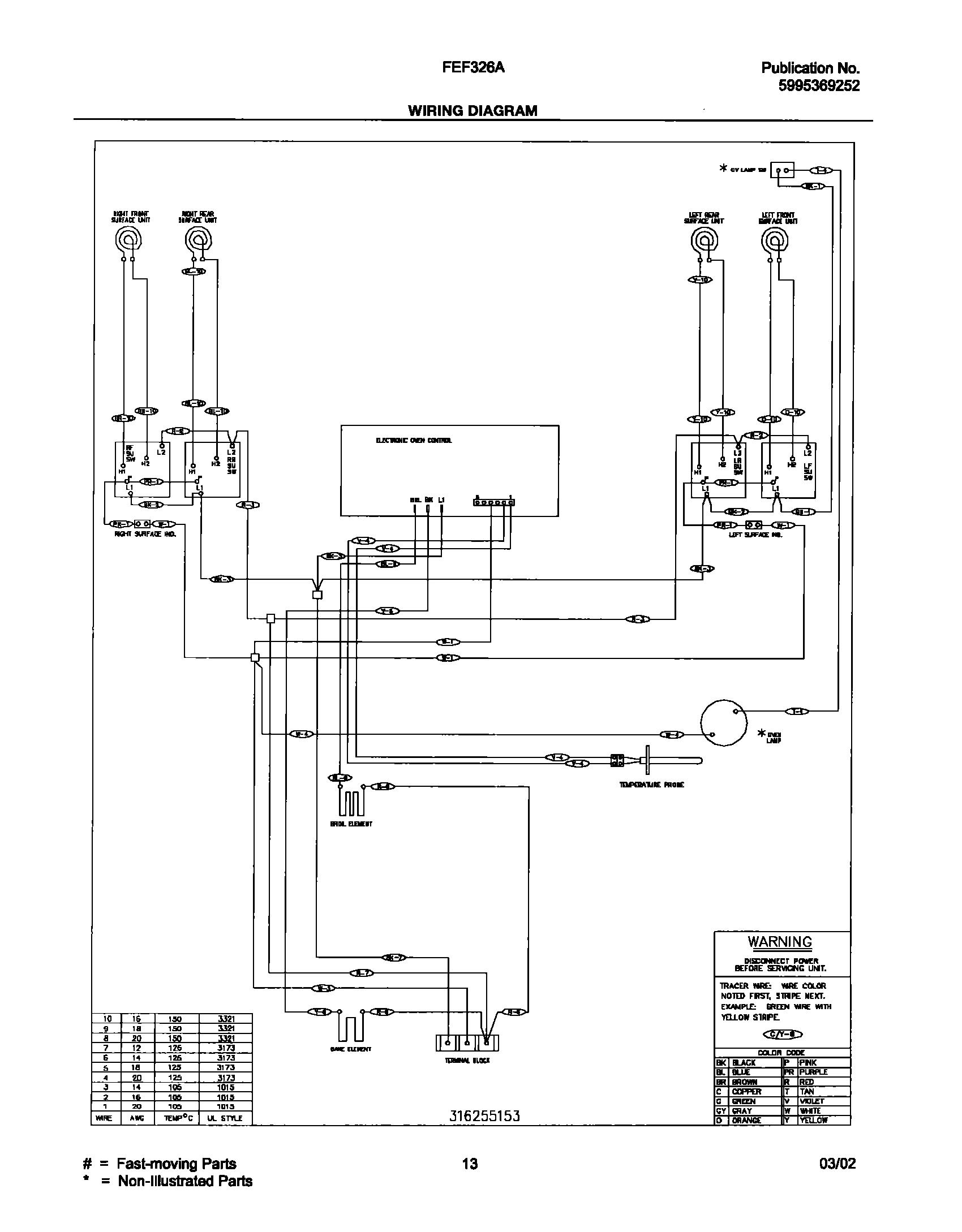 13 - WIRING DIAGRAM