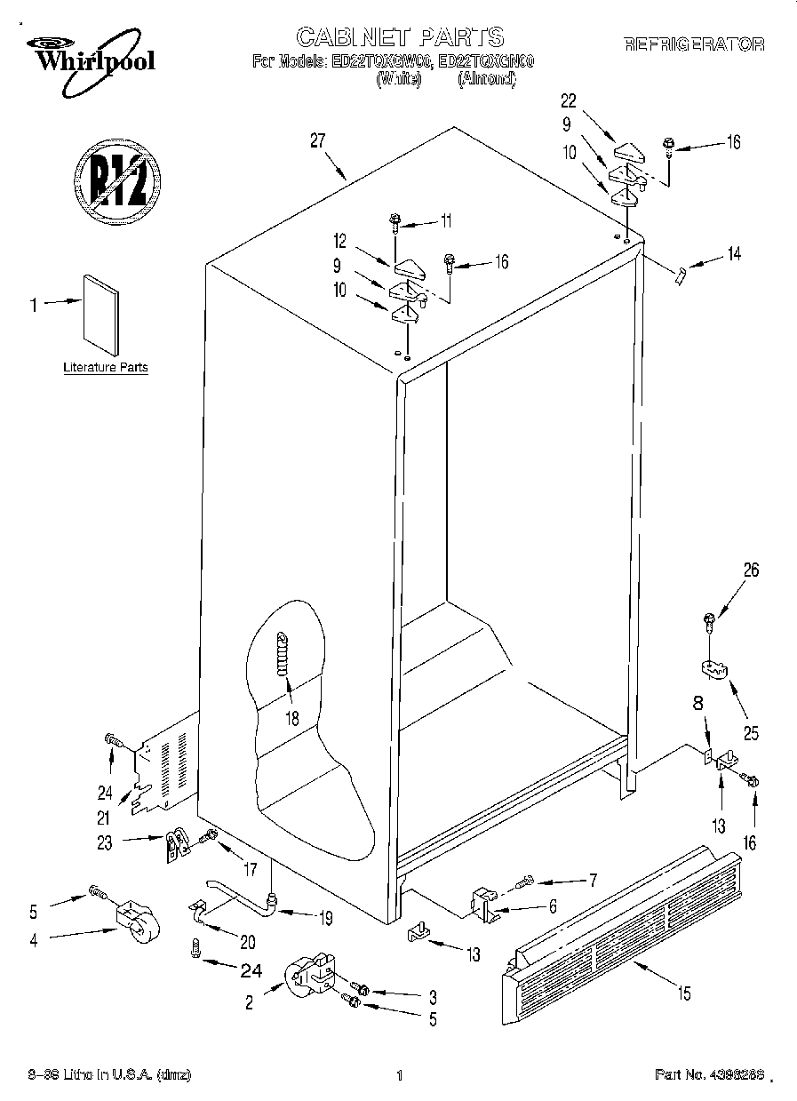 01 - CABINET, LITERATURE