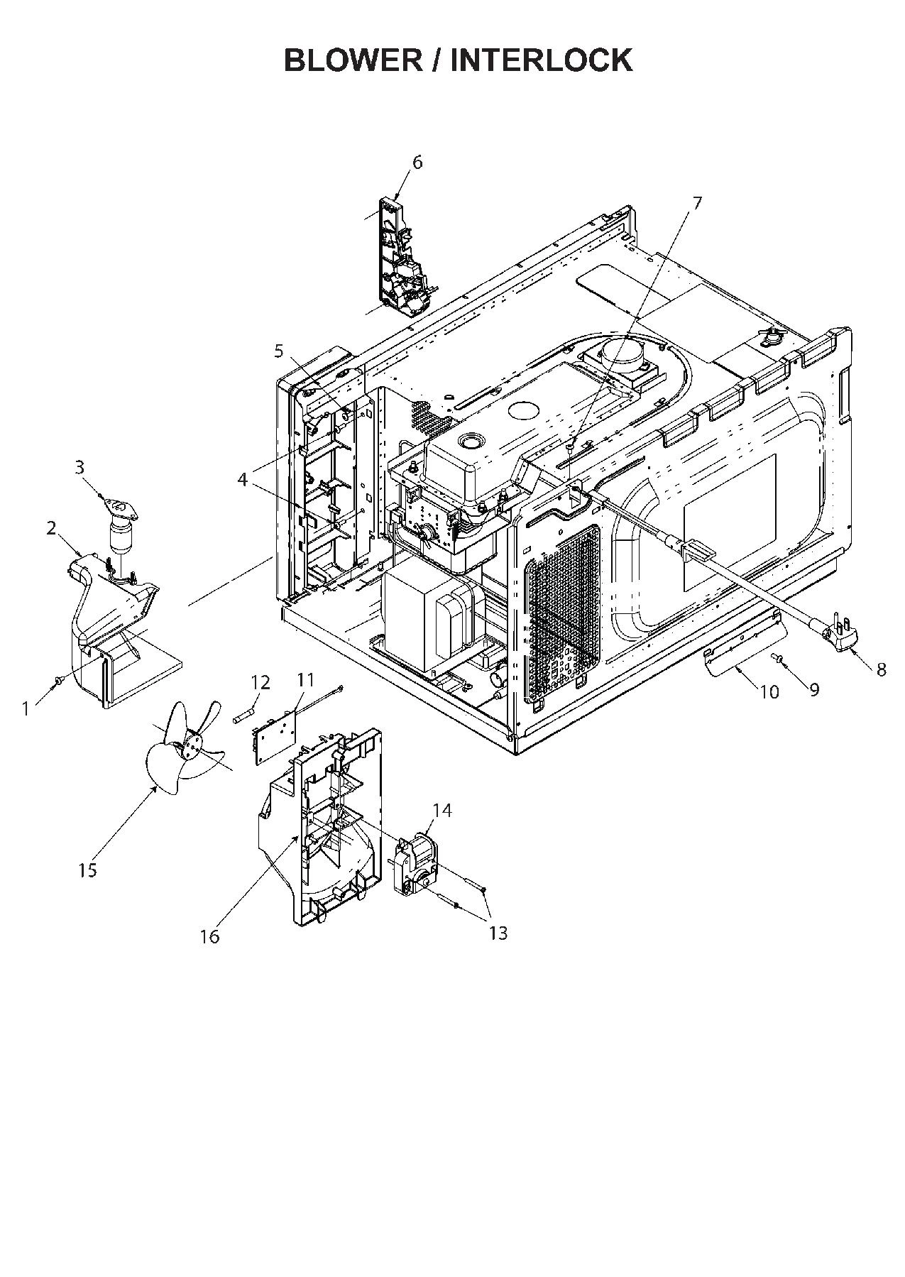 BLOWER / INTERLOCK