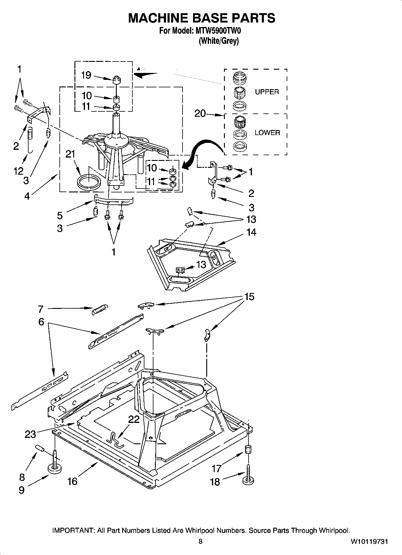 05 - MACHINE BASE PARTS