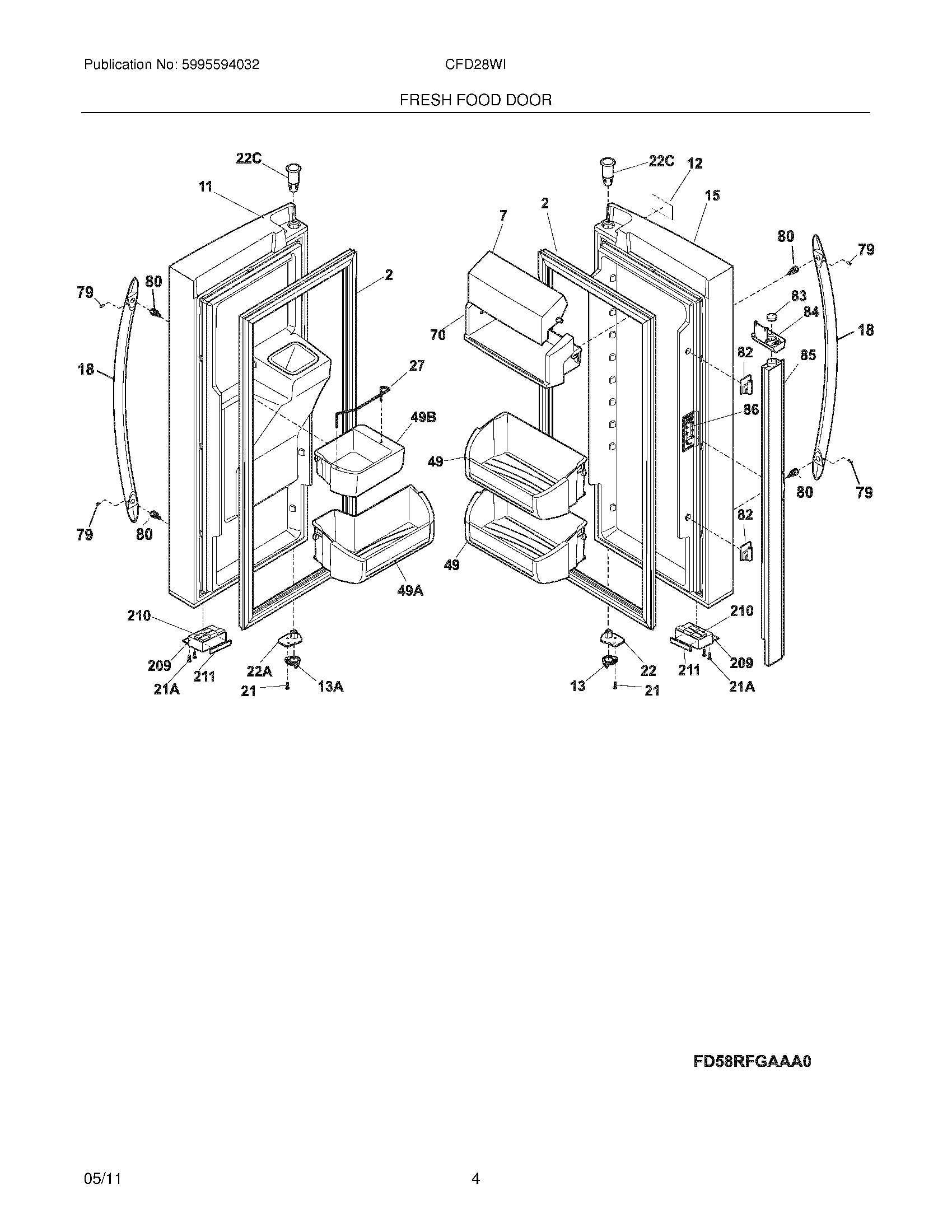 05 - FRESH FOOD DOOR