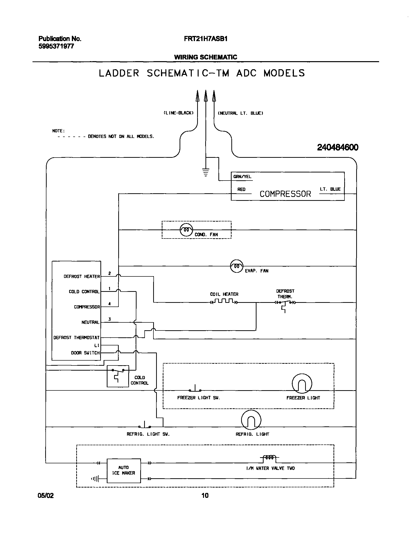 10 - WIRING SCHEMATIC