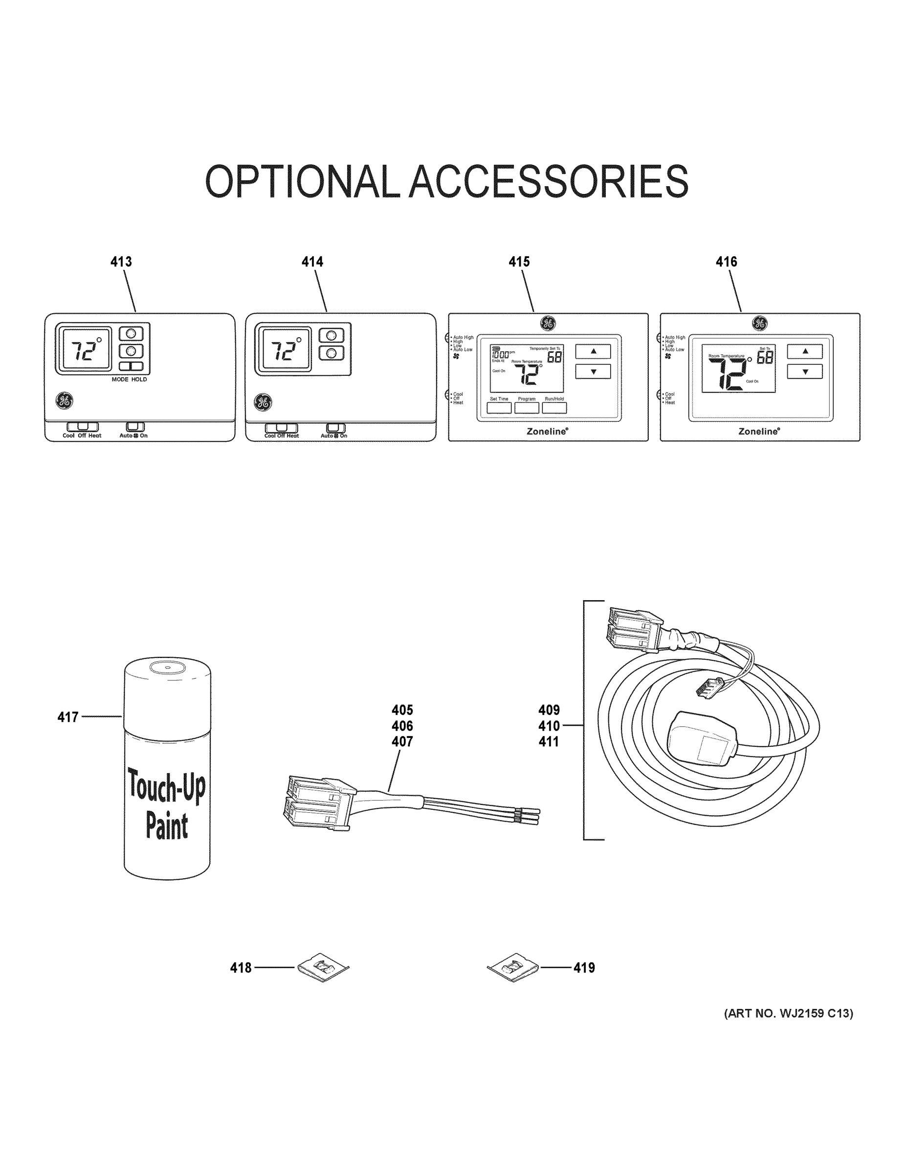 OPTIONAL ACCESSORIES