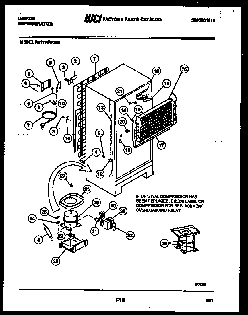 05 - SYSTEM AND AUTOMATIC DEFROST PARTS