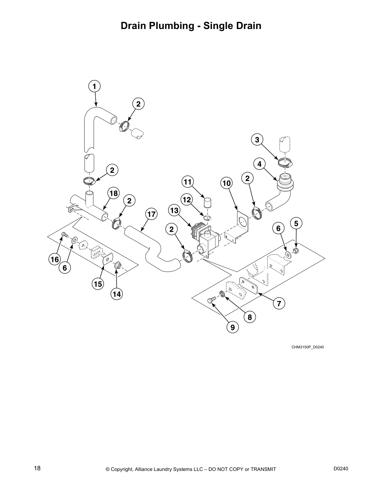 Drain Plumbing - Single Drain