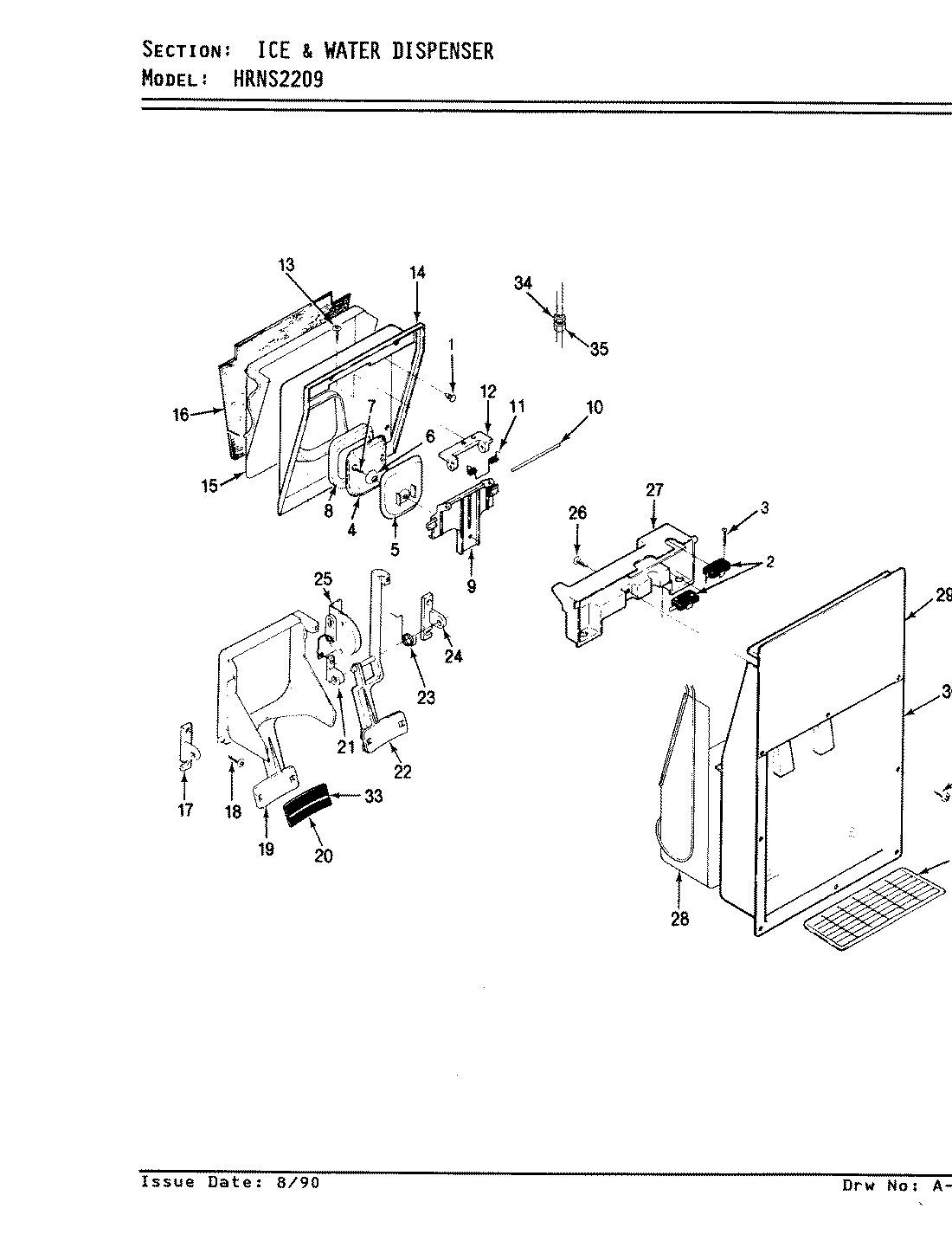 03 - ICE & WATER DISPENSER
