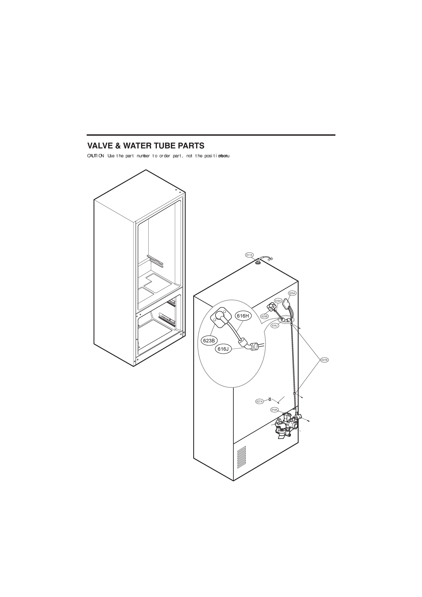 VALVE & WATER TUBE PARTS
