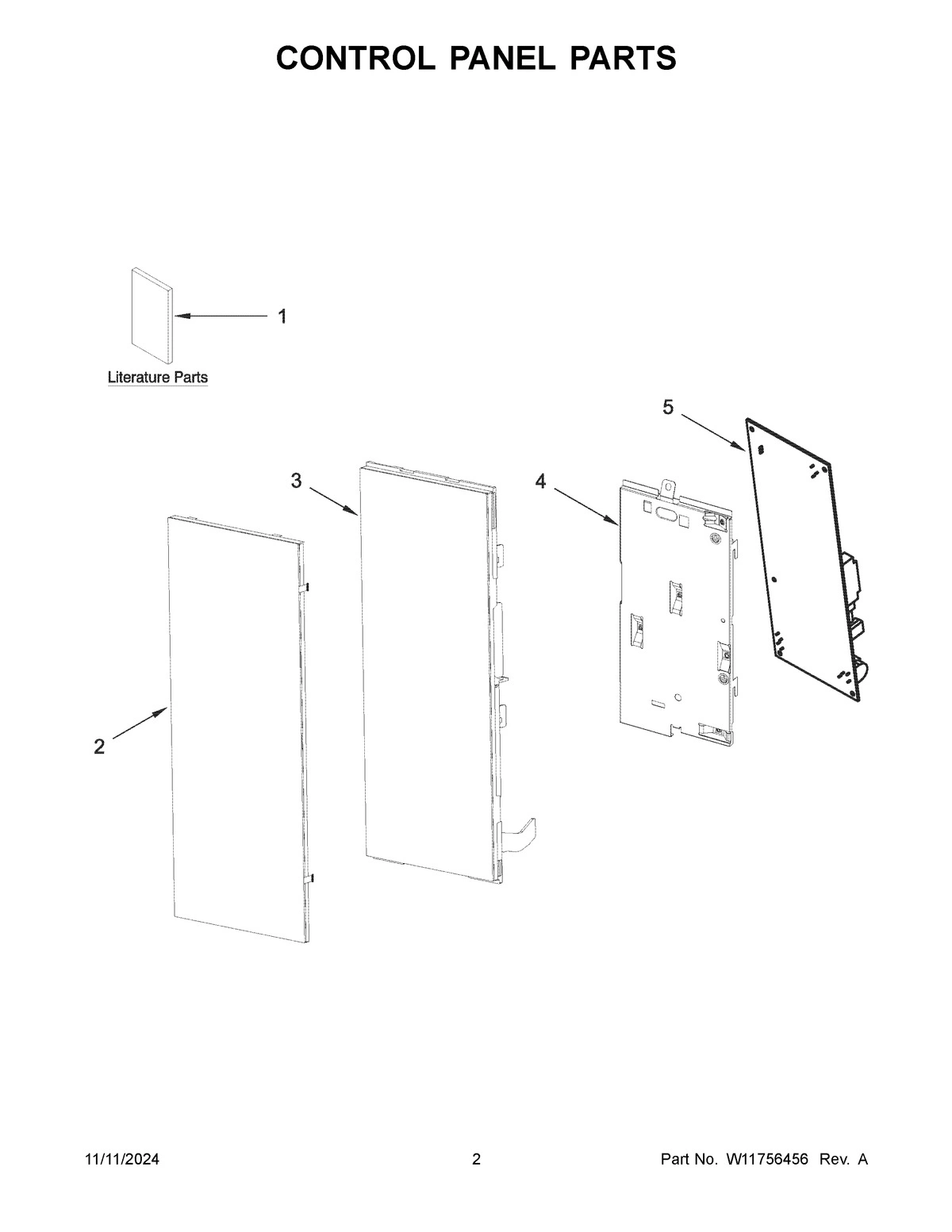 02 - CONTROL PANEL PARTS
