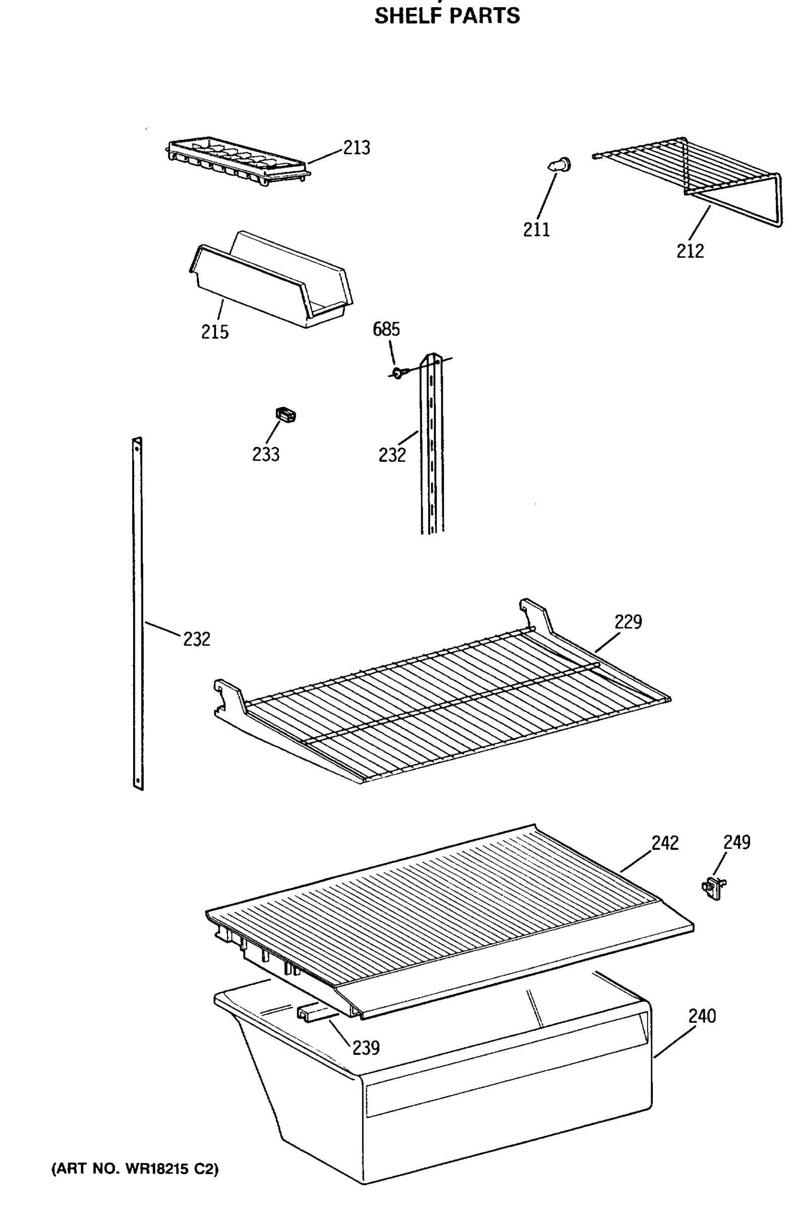 SHELF PARTS