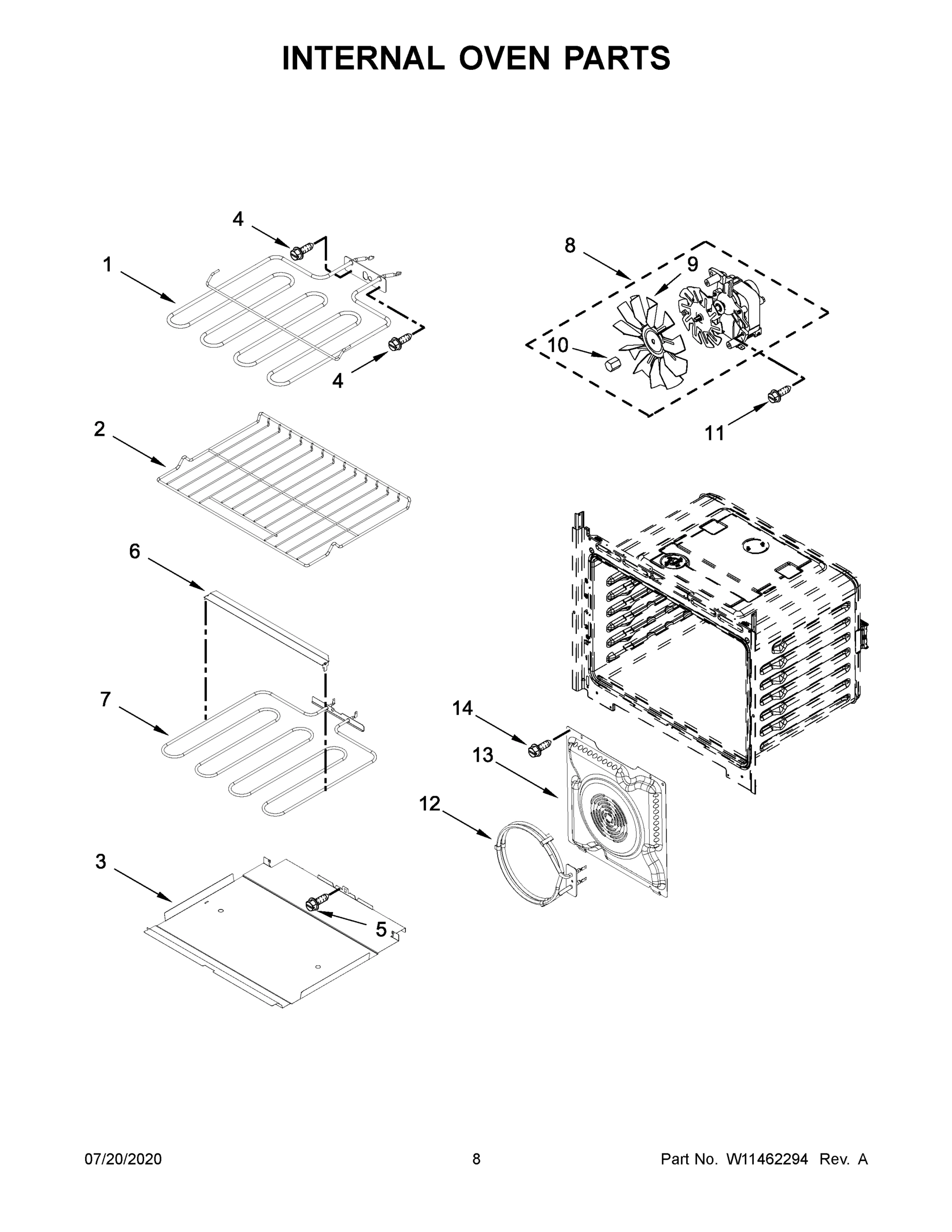 05 - INTERNAL OVEN PARTS